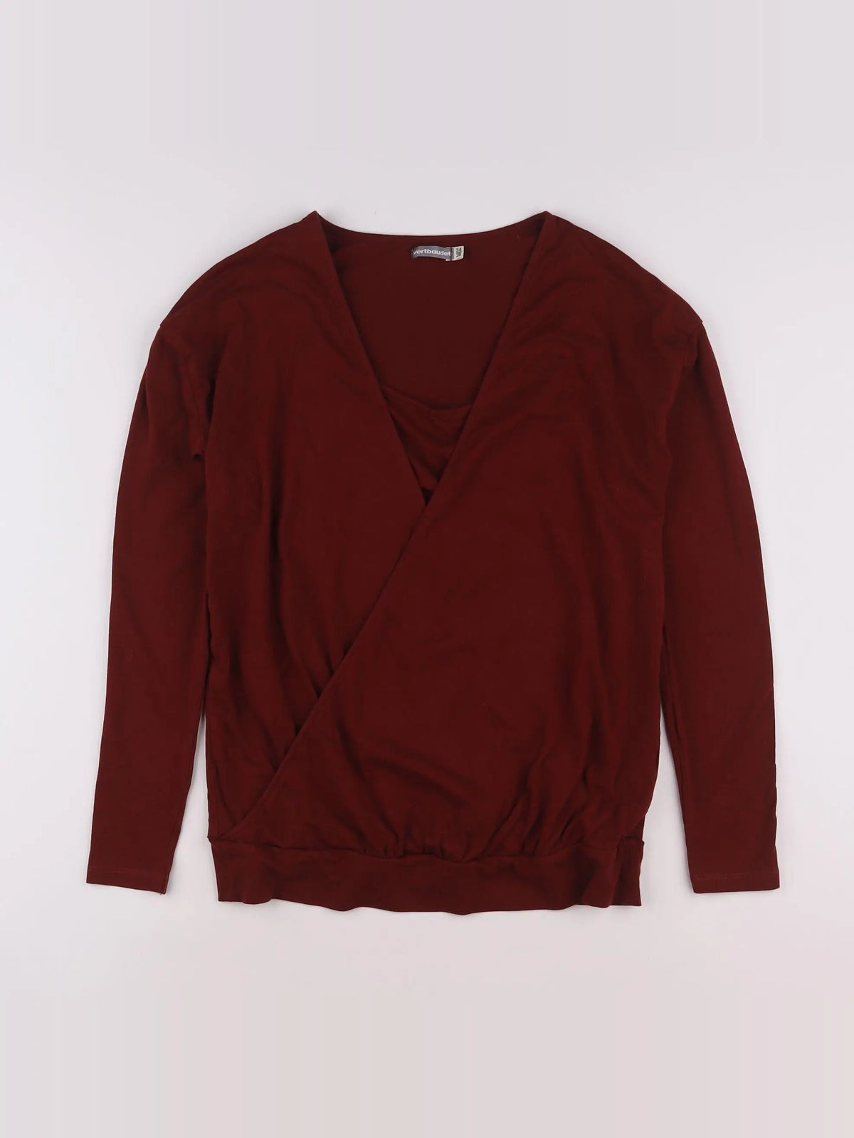 Vertbaudet - tee-shirt allaitement, grossesse rouge - 34