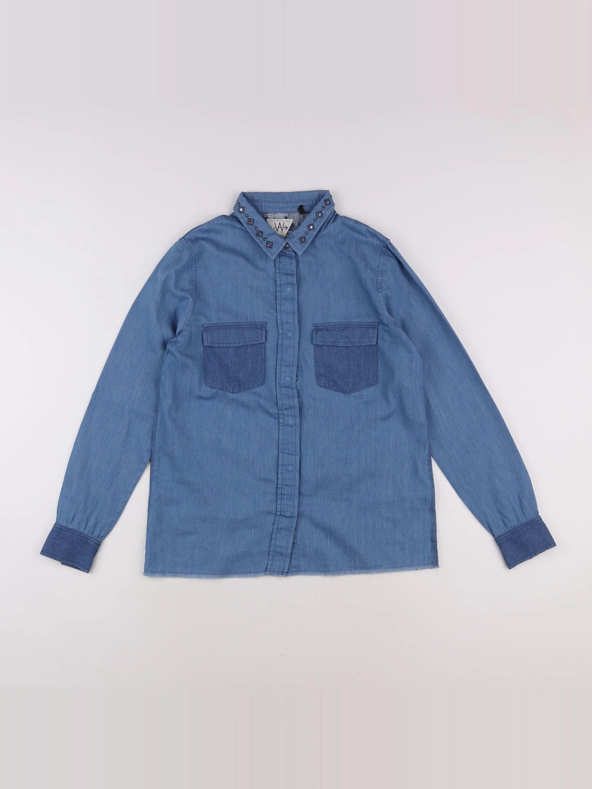 IKKS - chemise bleu - 14 ans