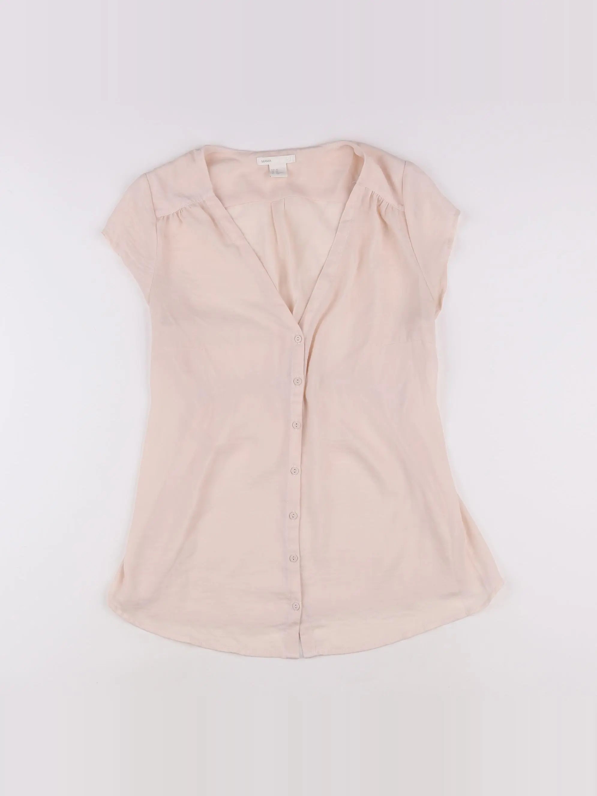 H&M - blouse allaitement, grossesse rose - 34
