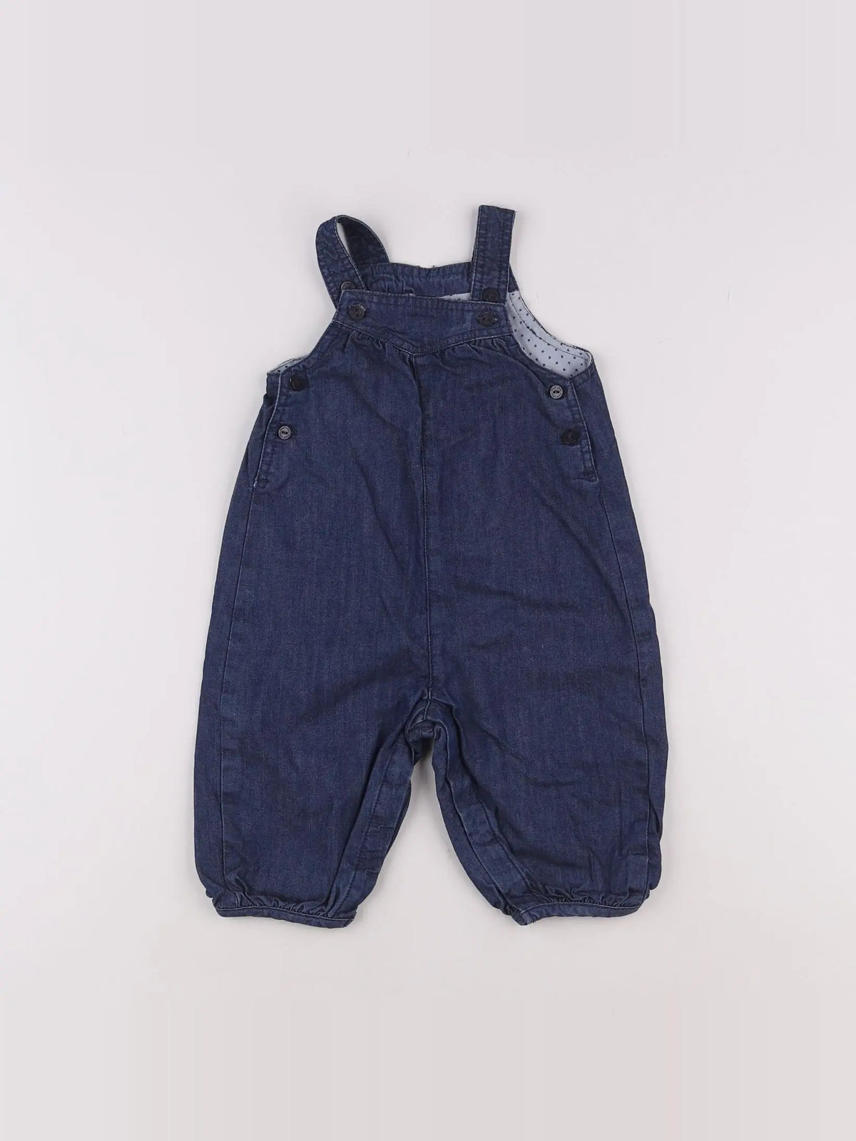 Boutchou - salopette bleu - 6 mois