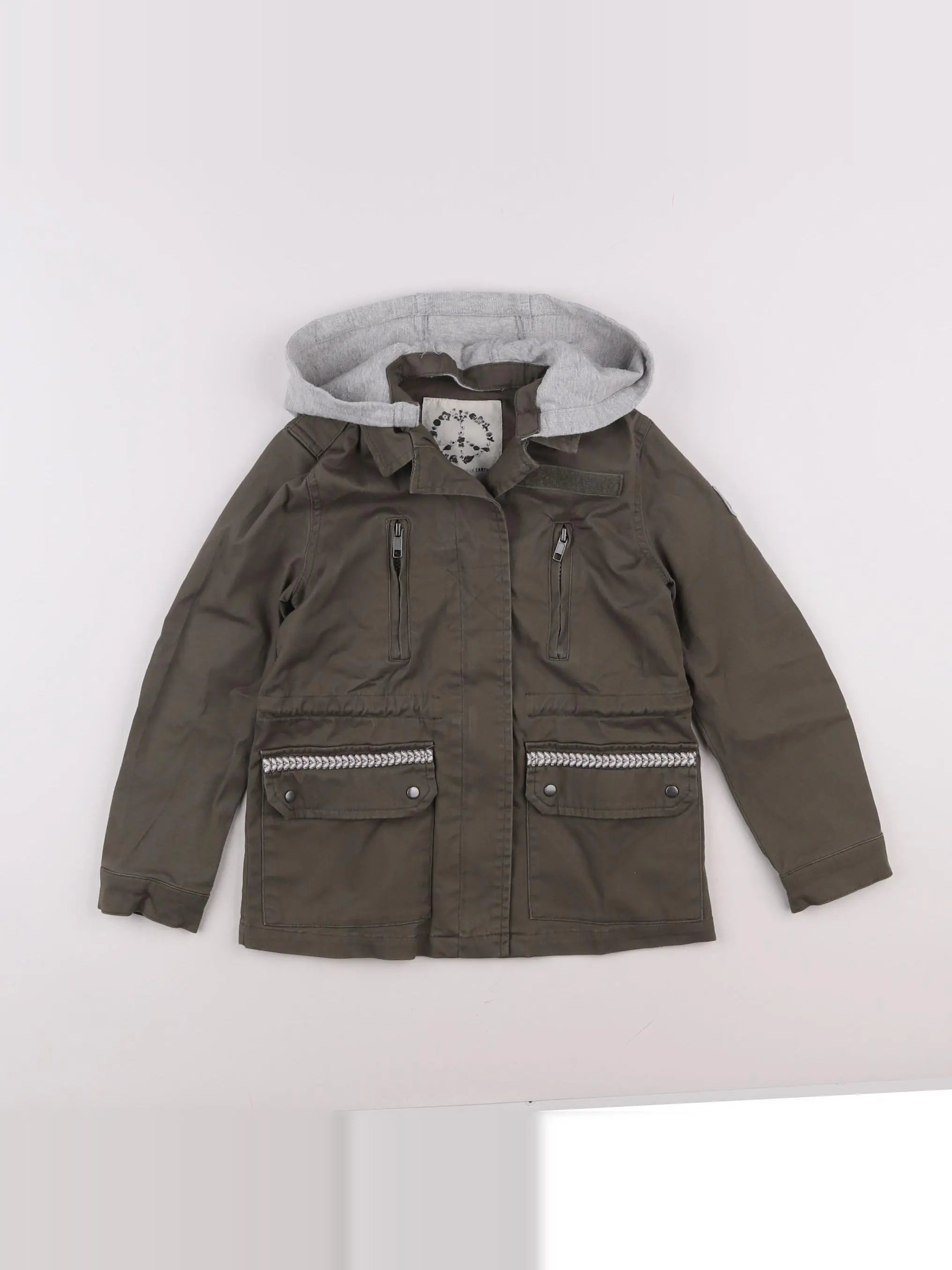 IKKS - veste imprimé au dos vert - 6 ans