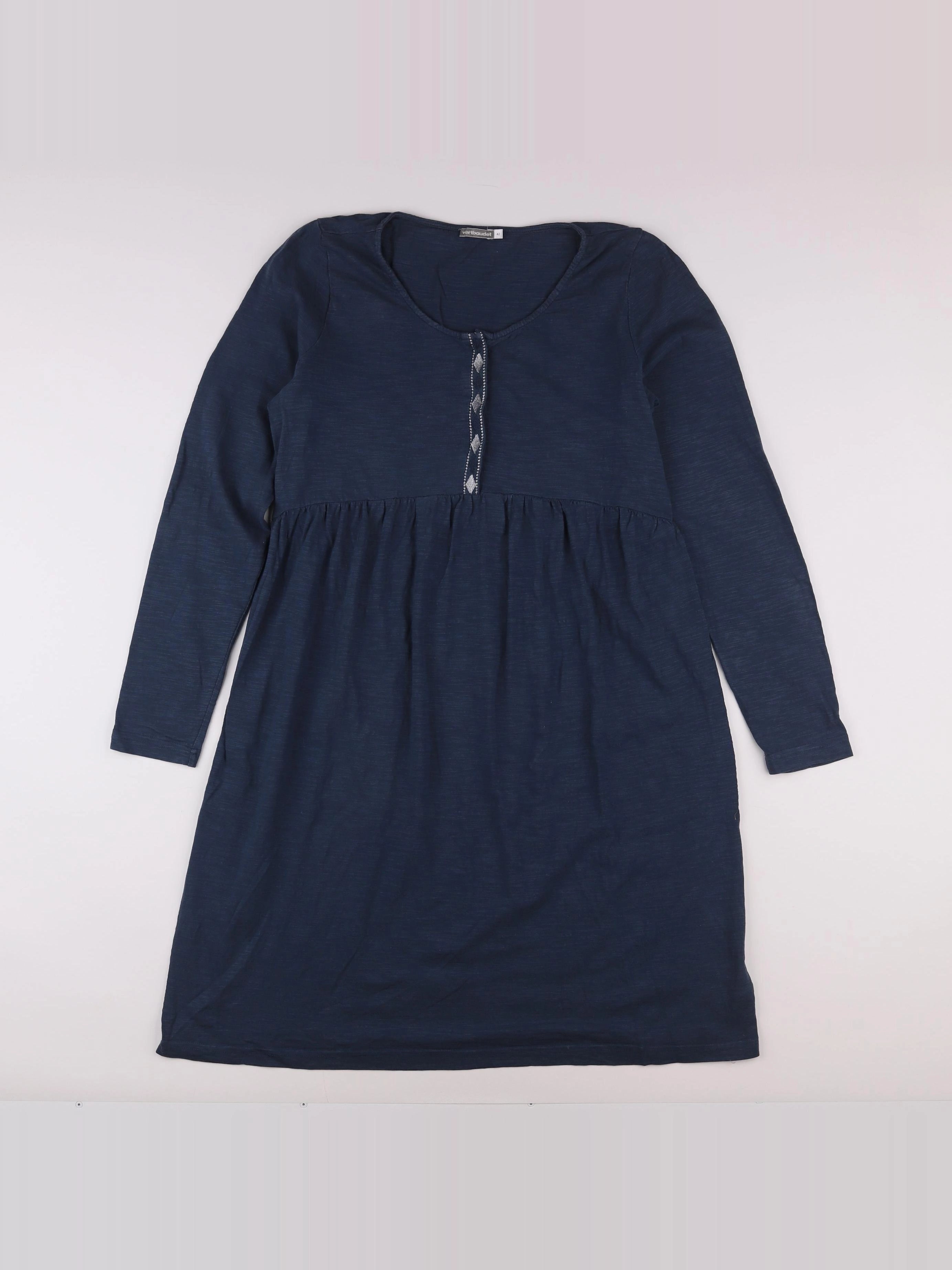 Vertbaudet - robe grossesse bleu - 42