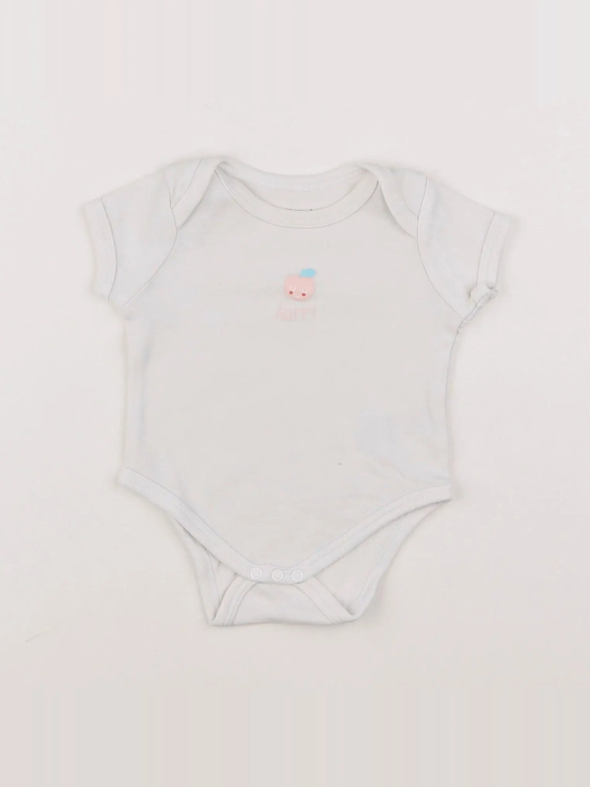 Vertbaudet - body blanc - 3 mois