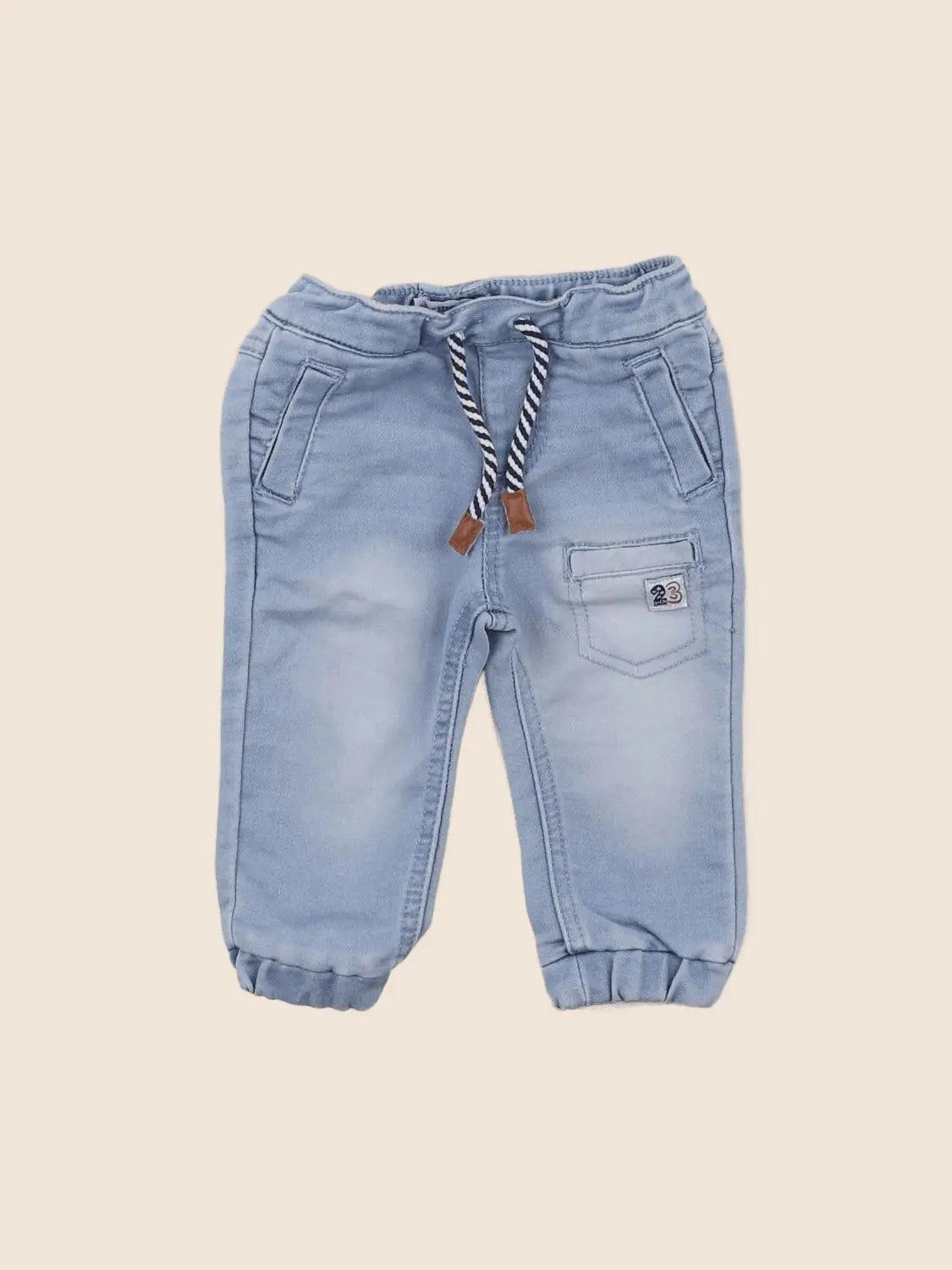 Vertbaudet - jean bleu - 6 mois