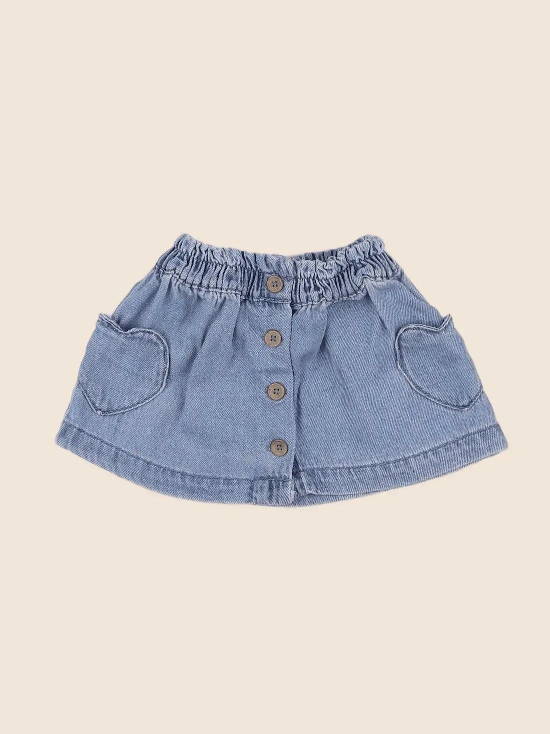 Vertbaudet - jupe bleu - 3 mois