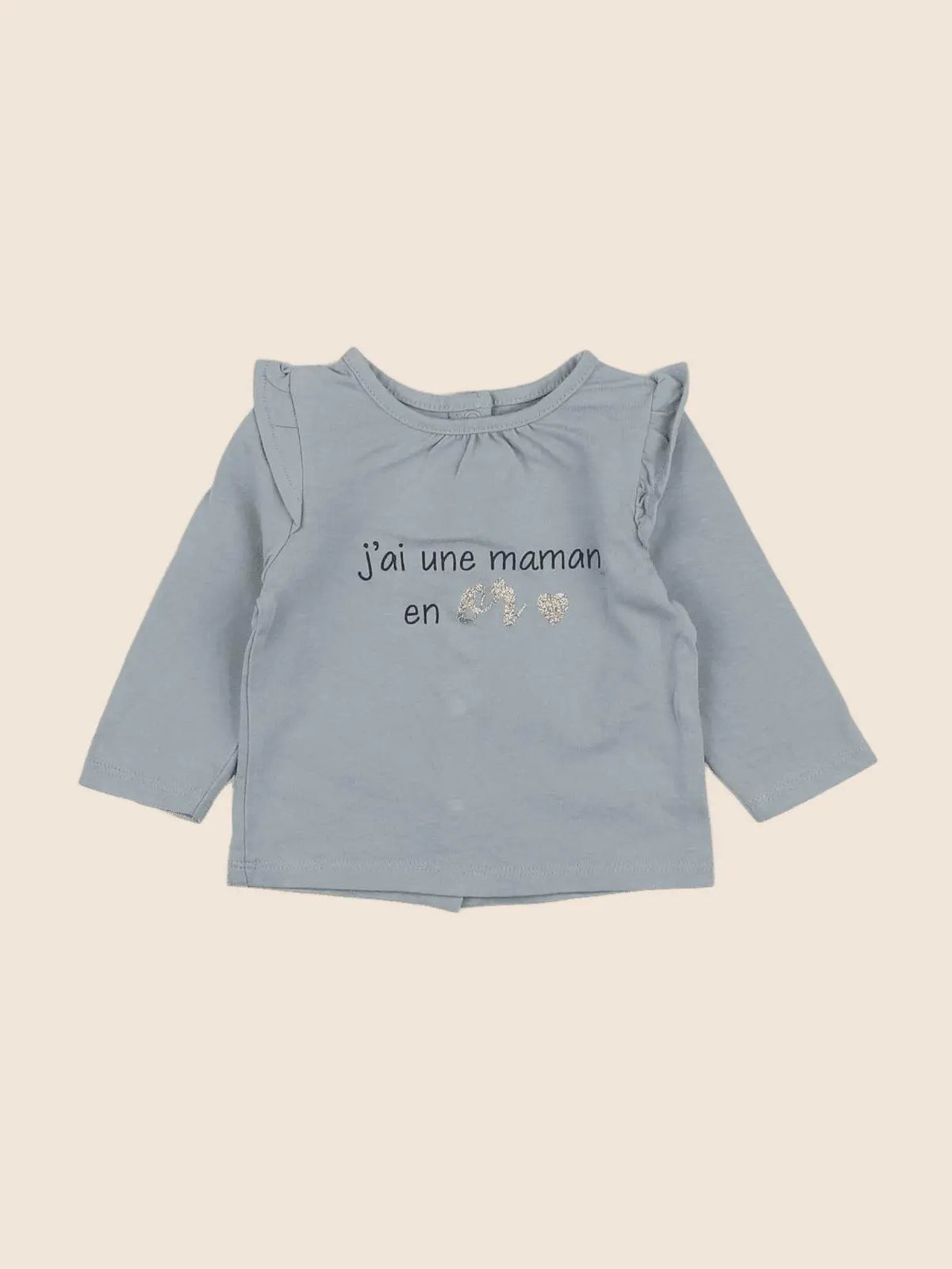 Vertbaudet - tee-shirt vert - 3 mois