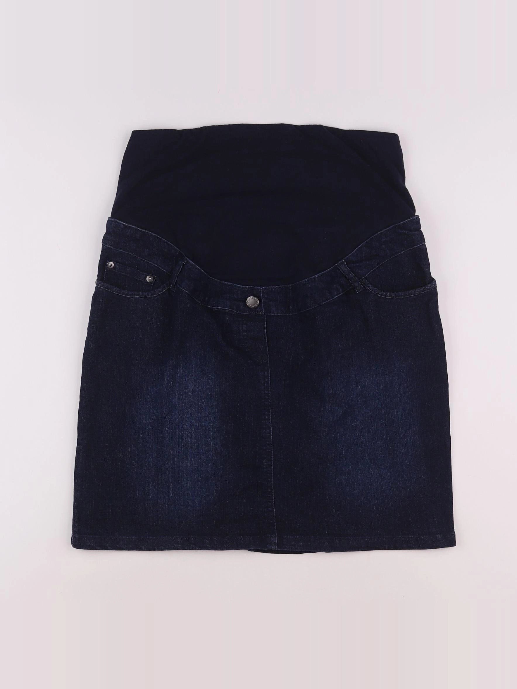 Vertbaudet - jupe grossesse bleu - 40