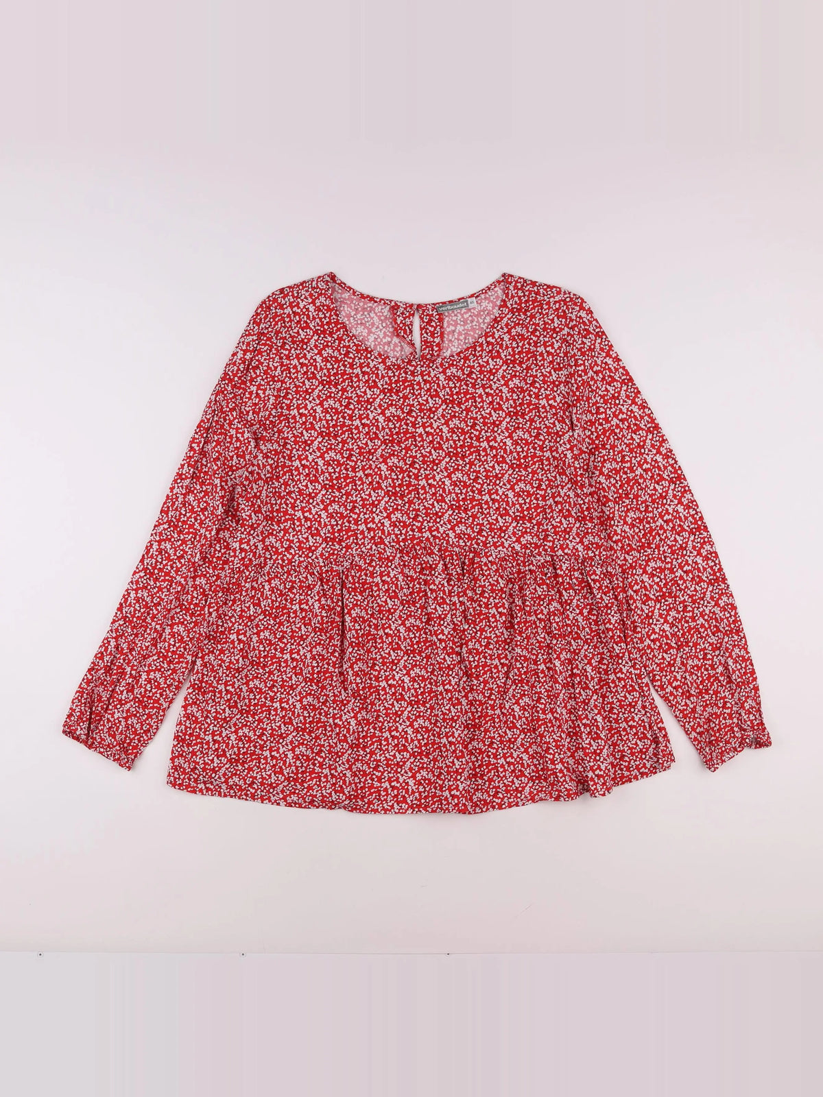 Vertbaudet - blouse grossesse rouge, blanc - 40