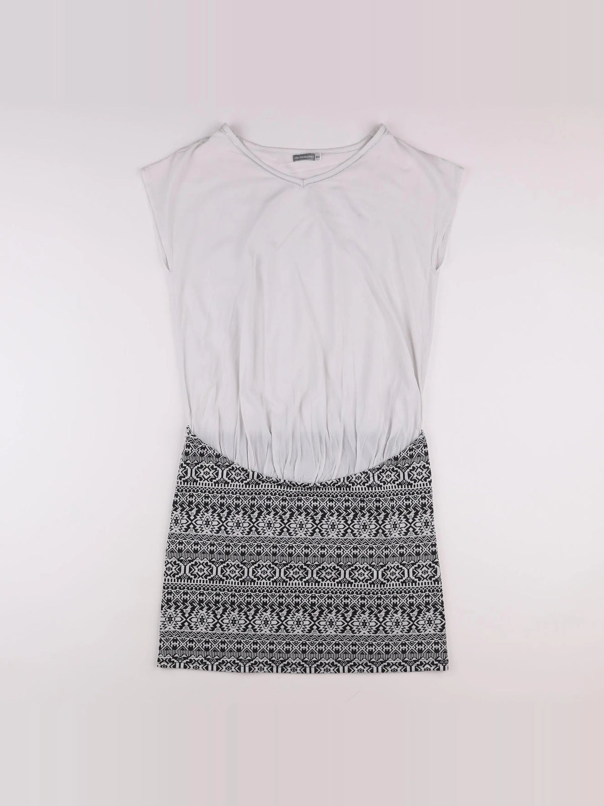 Vertbaudet - robe grossesse blanc, noir - 38 à 40