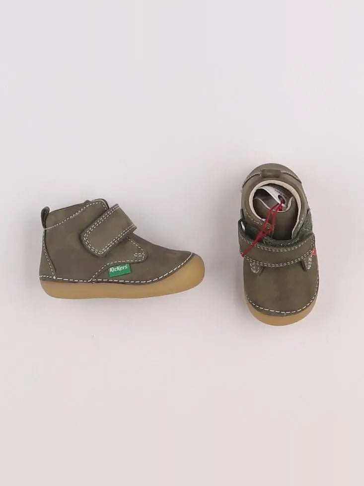 Kickers - bottillons vert - pointure 18