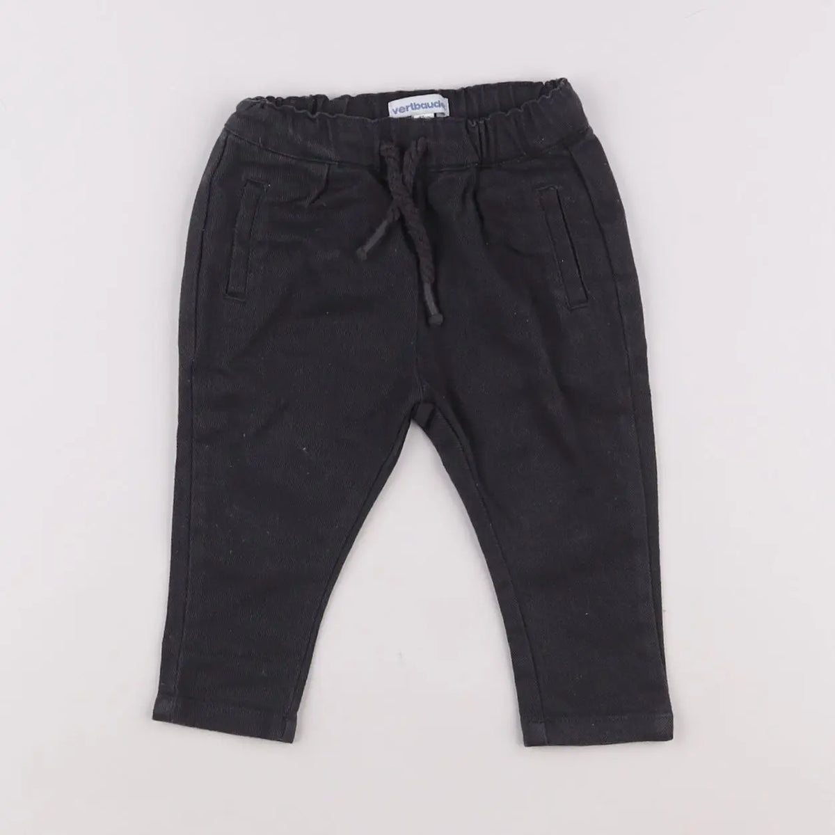 Vertbaudet - pantalon gris - 6 mois