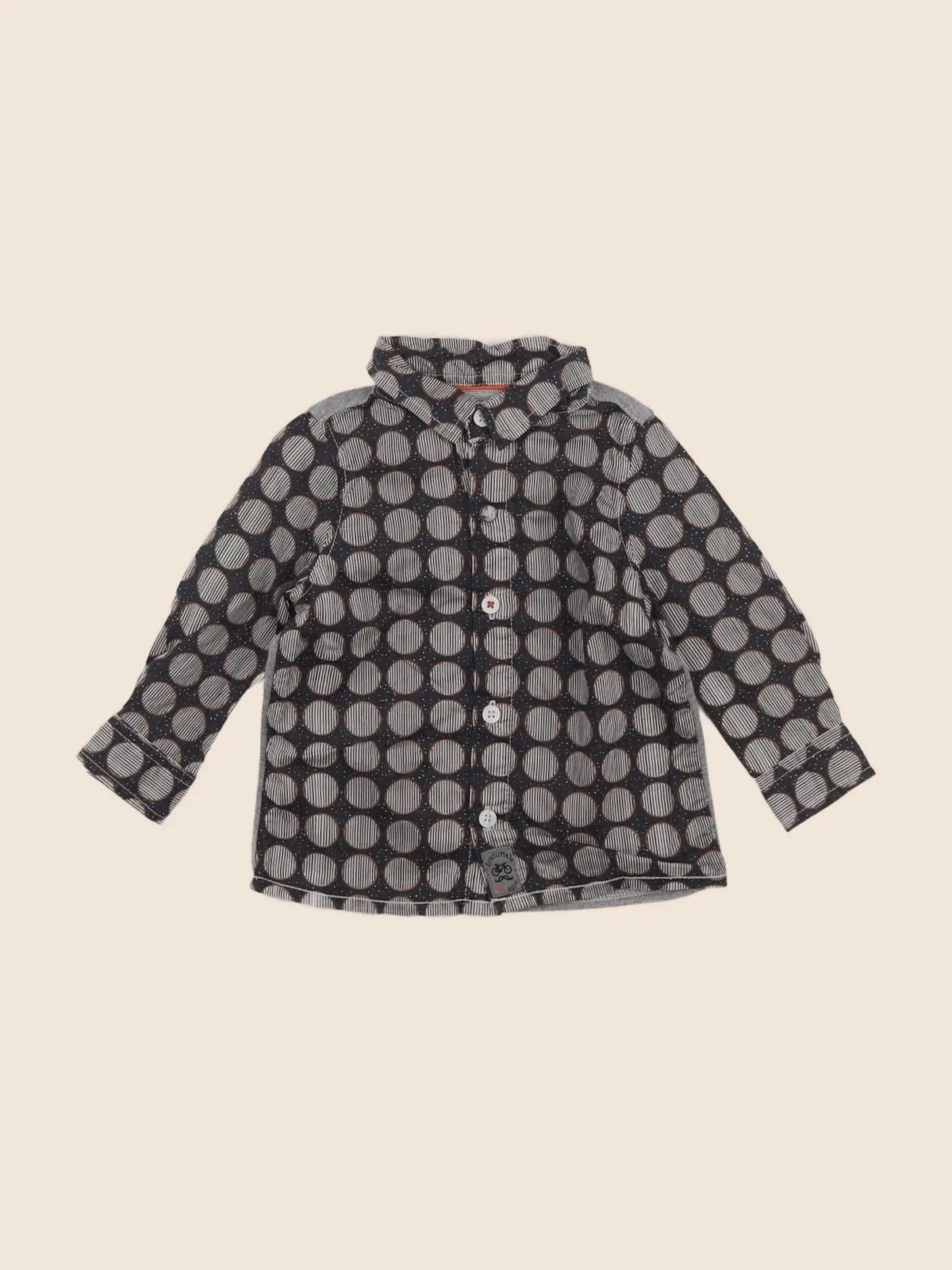 IKKS - chemise gris - 6 mois