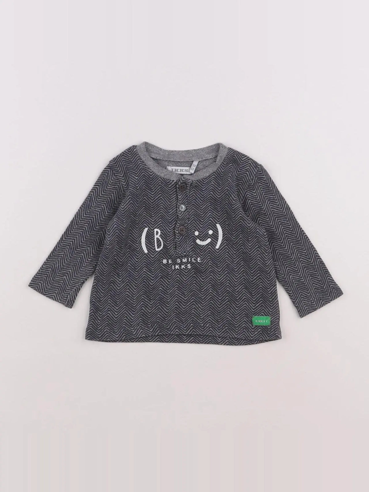 IKKS - tee-shirt gris - 3 mois