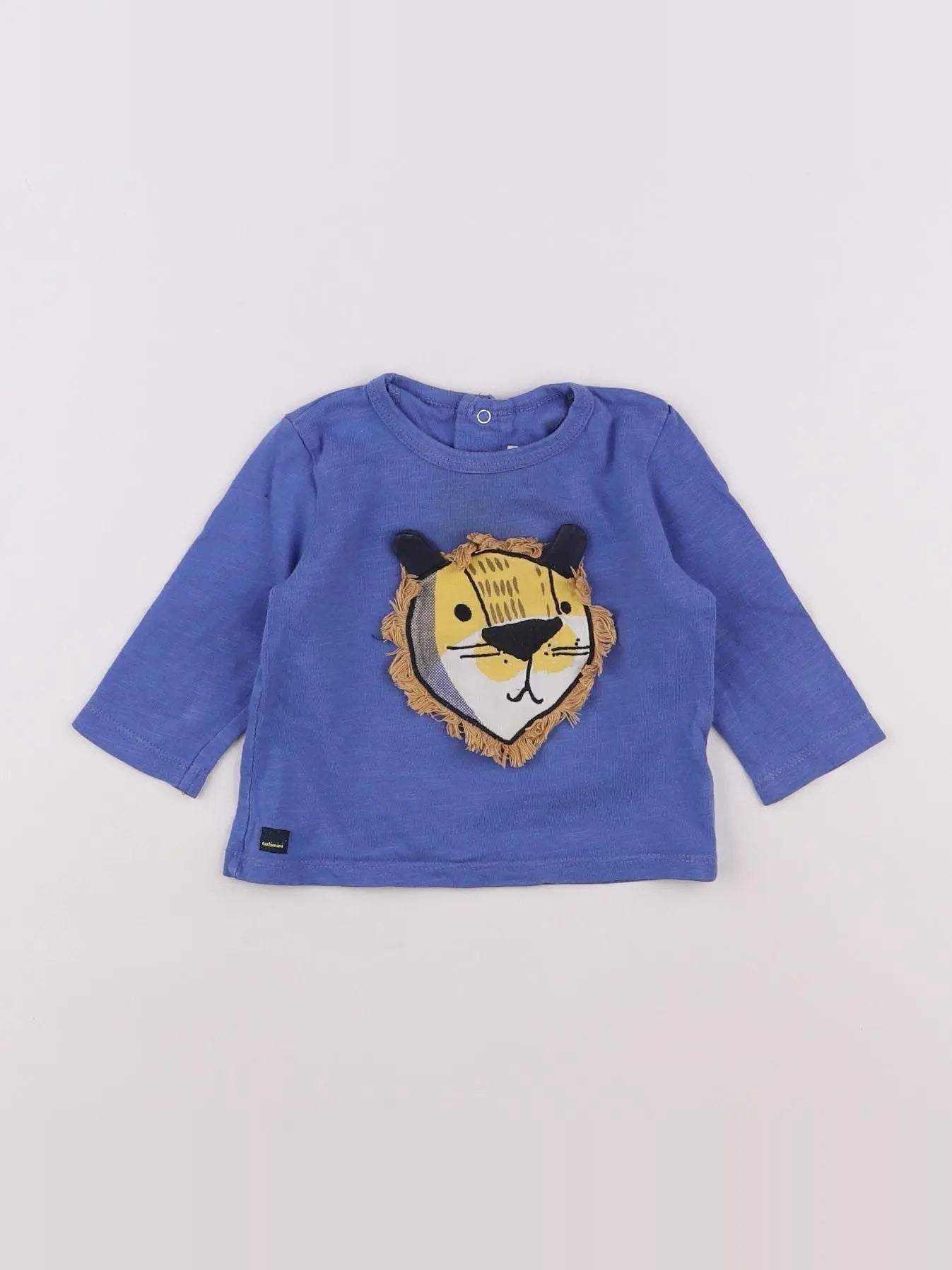 Catimini - tee-shirt bleu - 6 mois
