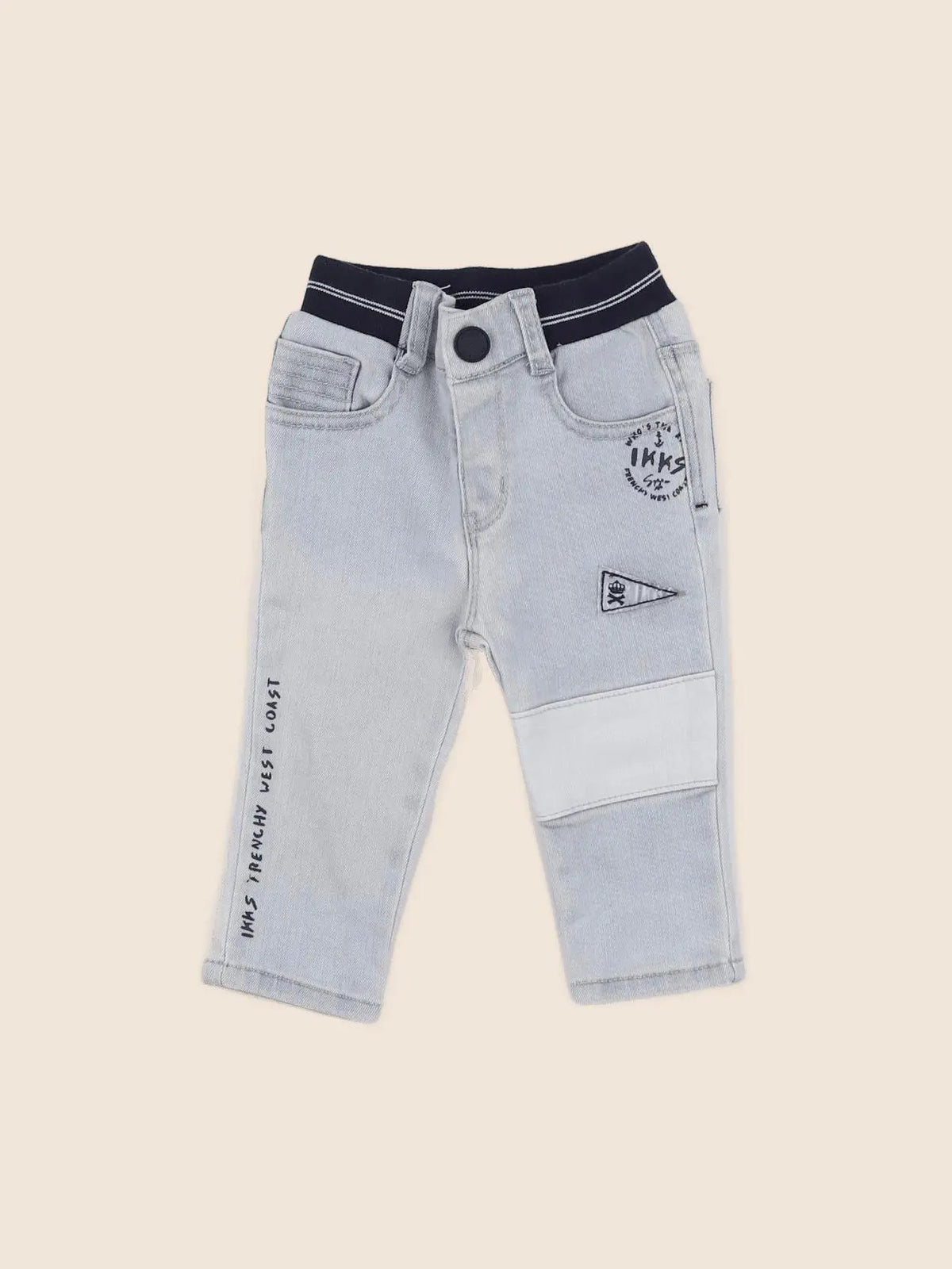 IKKS - jean bleu - 6 mois