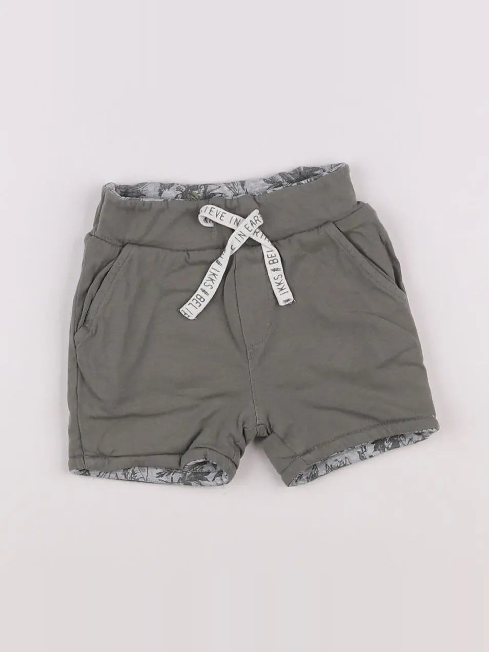IKKS - short réversible multicolore - 6 mois