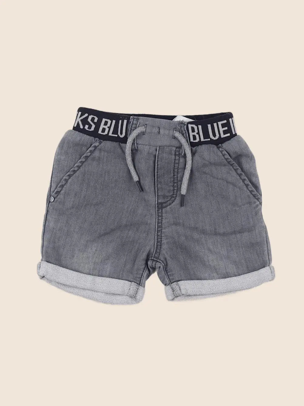 IKKS - short gris - 6 mois