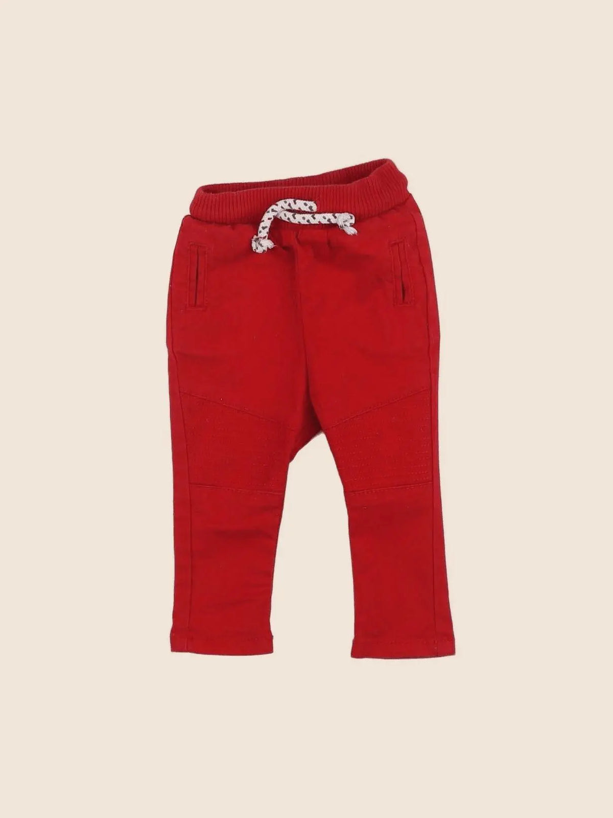 Tape à l'oeil - pantalon rouge - 3 mois