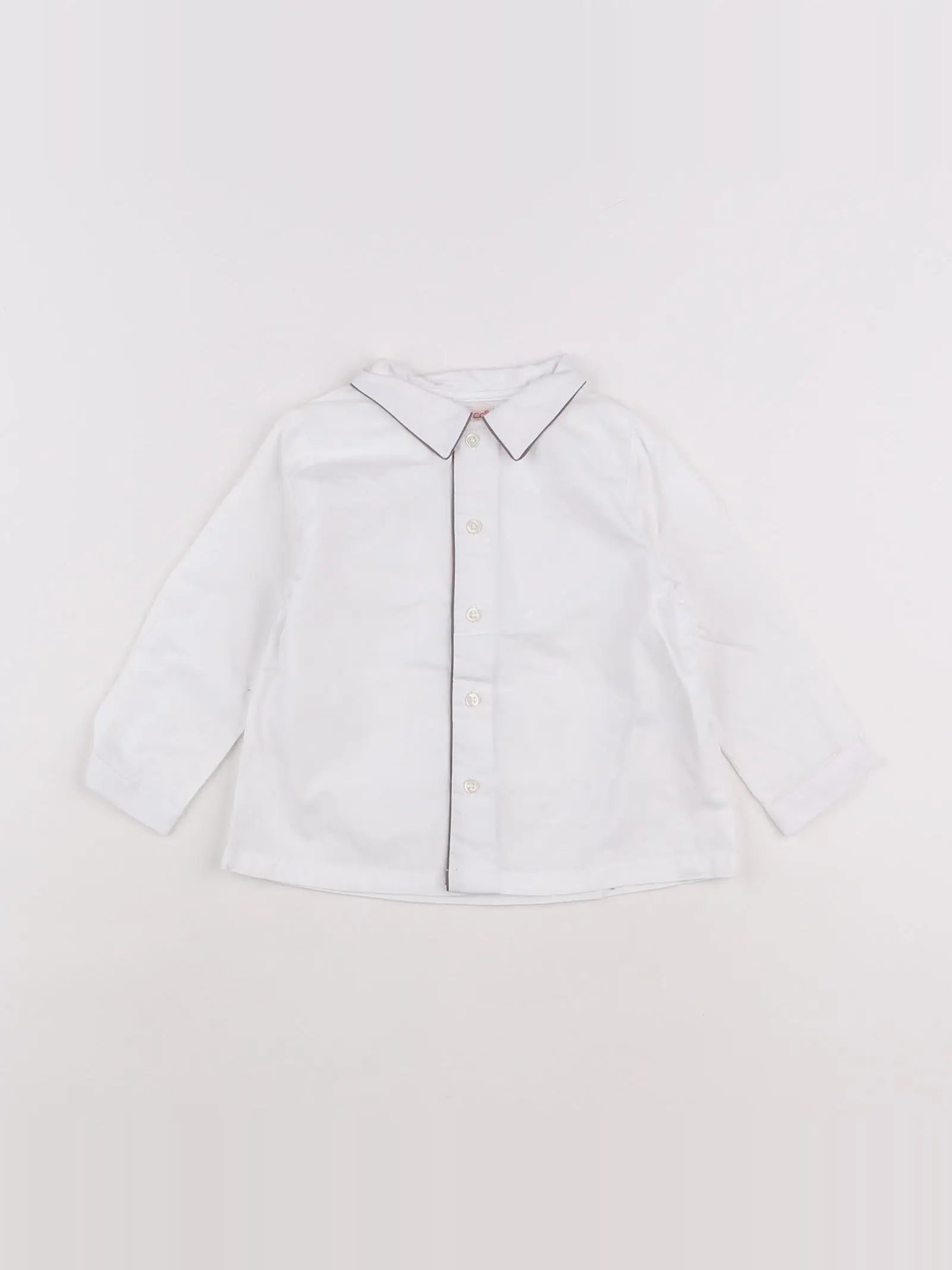 Gocco - chemise blanc - 12/18 mois