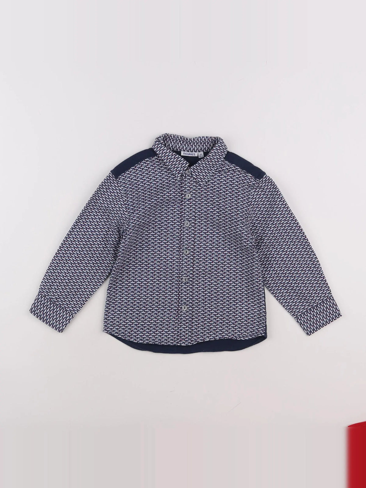 Noukie's - chemise bleu - 3 ans