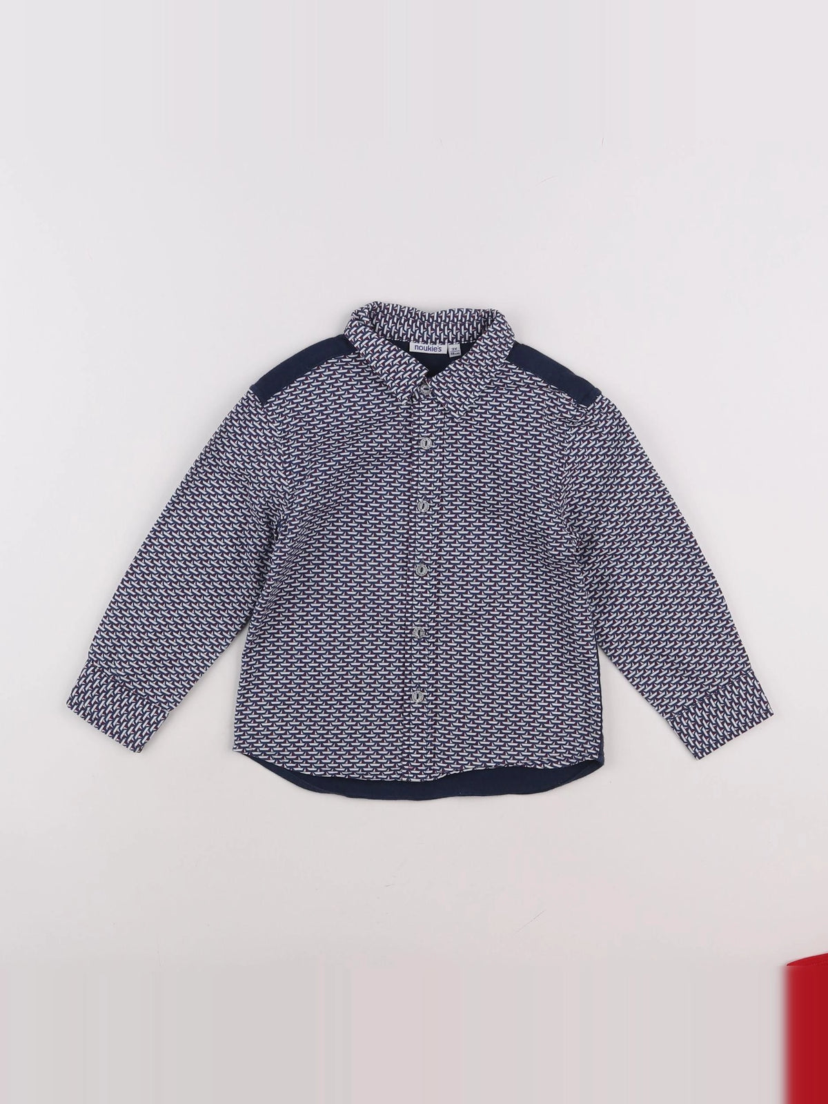 Noukie's - chemise bleu - 3 ans