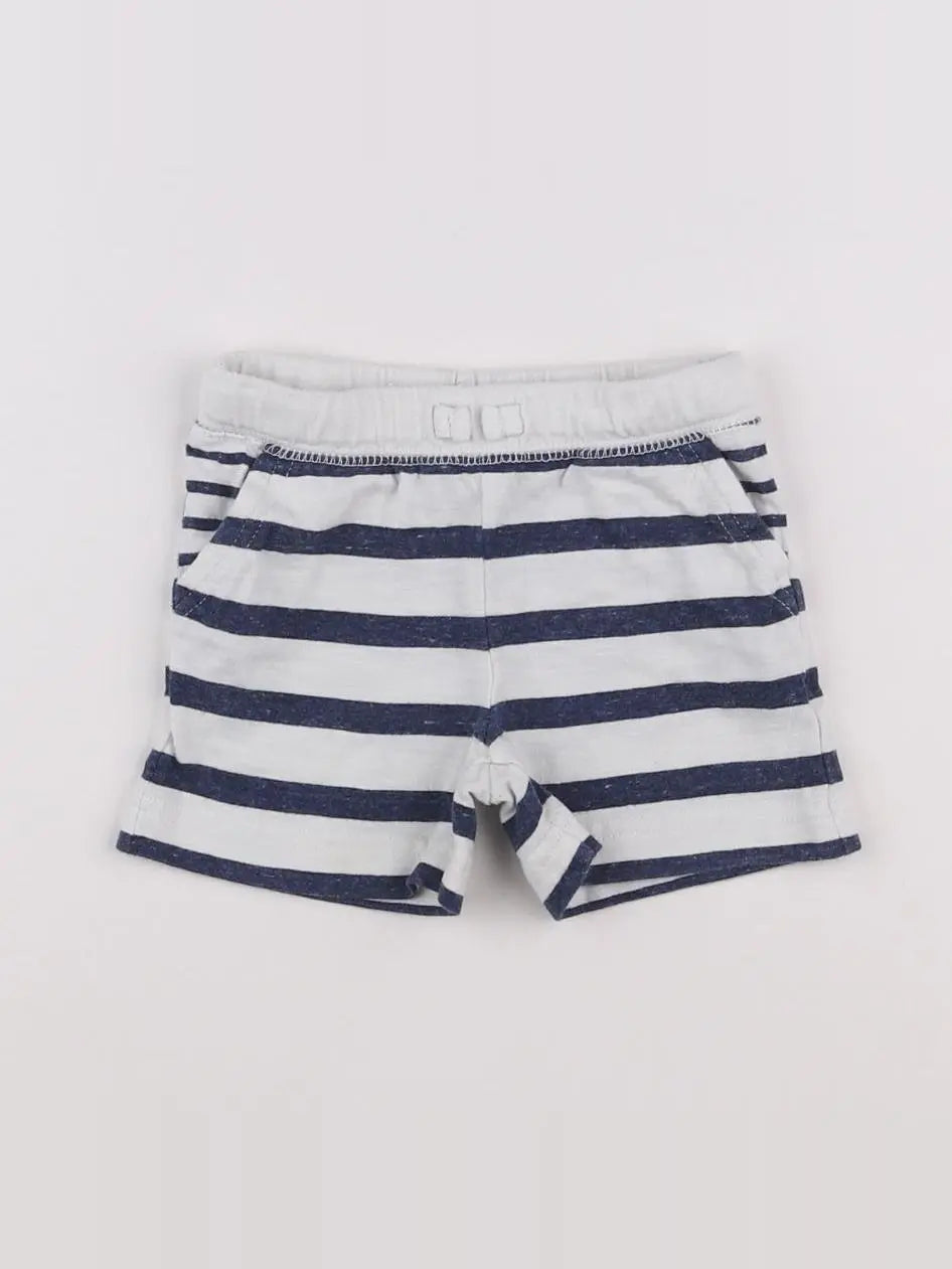 Oshkosh - short blanc - 3/6 mois