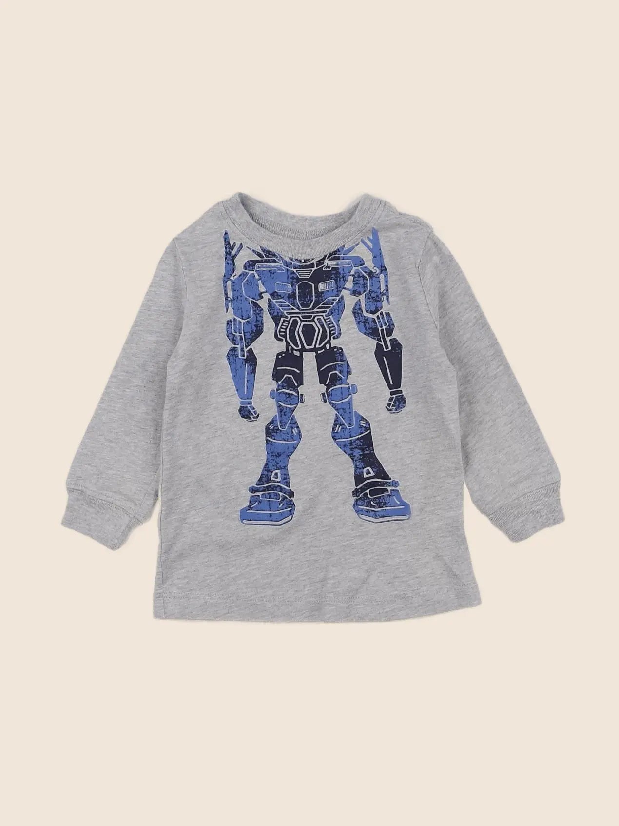 Oshkosh - tee-shirt gris - 12 mois