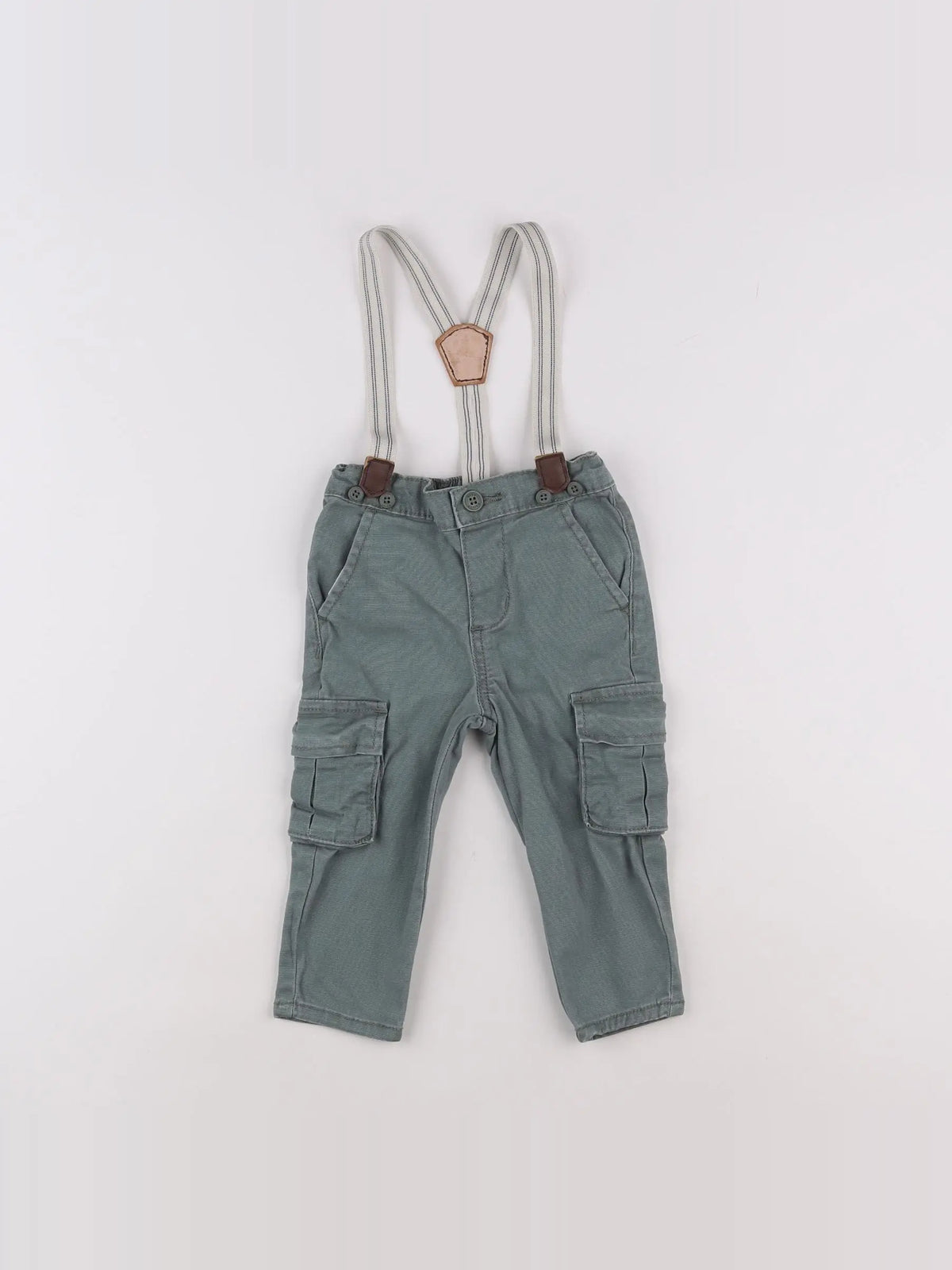 Oshkosh - pantalon vert - 12 mois