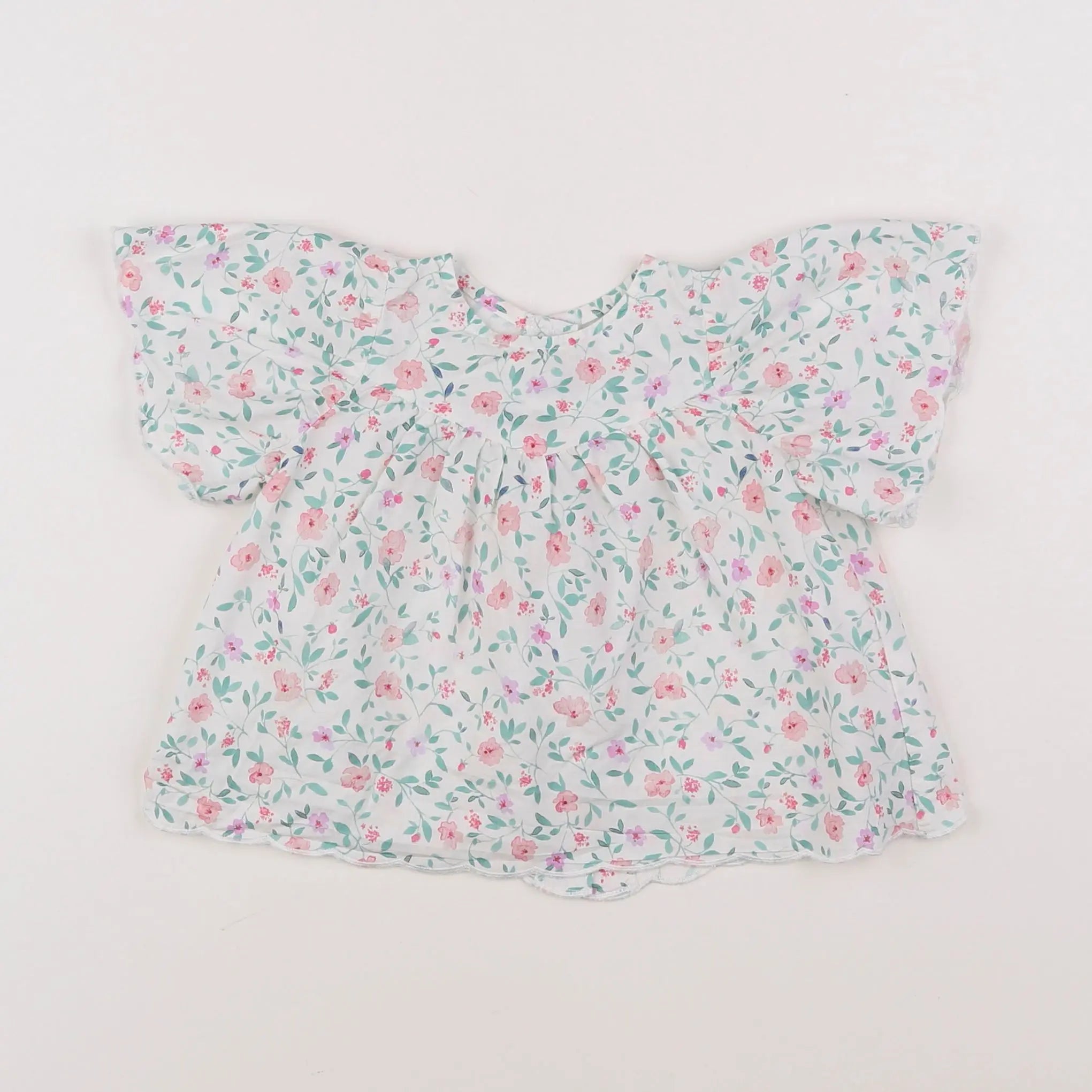 Vertbaudet - blouse multicolore - 9 mois