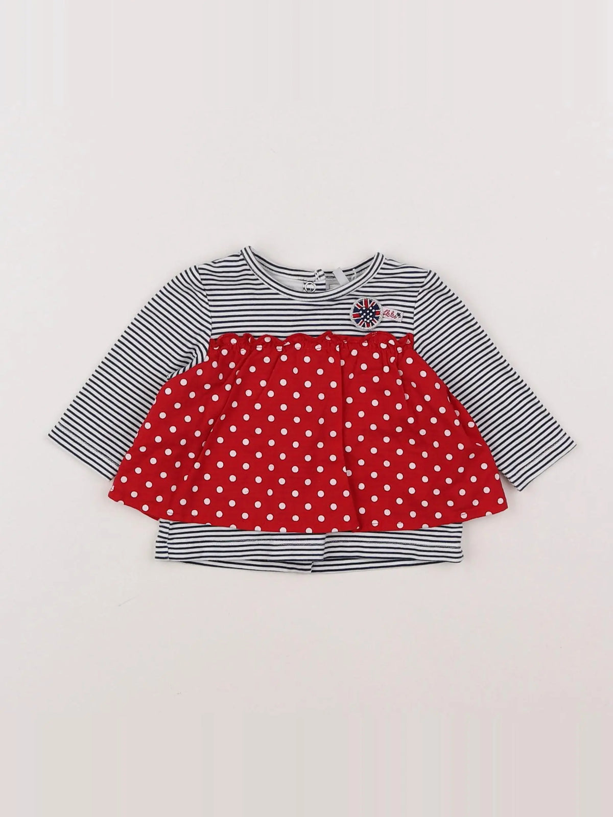 IKKS - tee-shirt multicolore - 1 mois