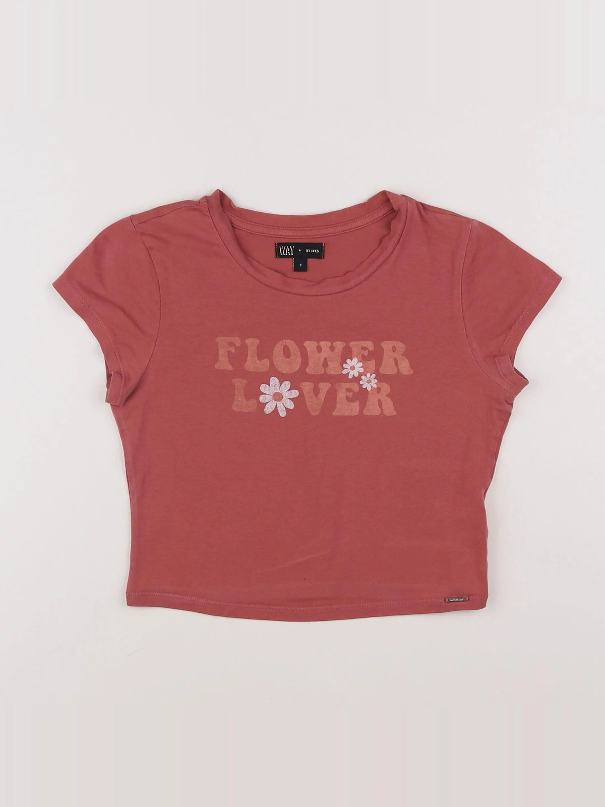 IKKS - tee-shirt rose - 14 ans