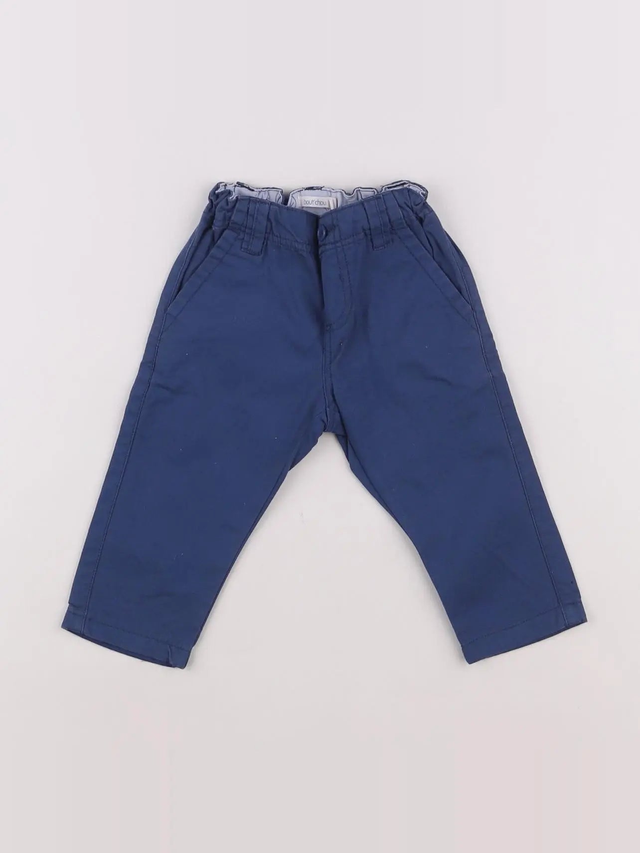 Boutchou - pantalon bleu - 6 mois