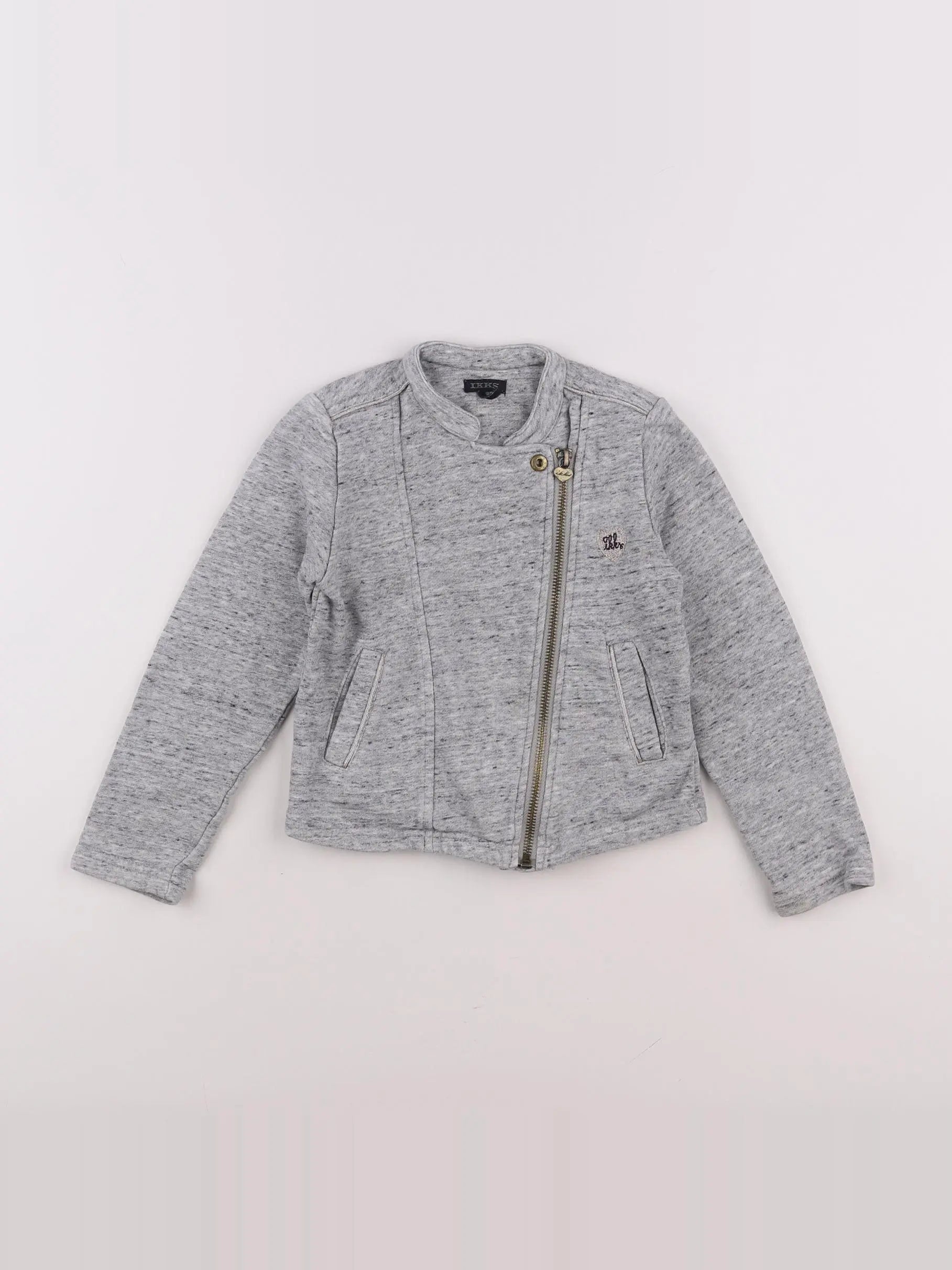 IKKS - veste gris - 6 ans