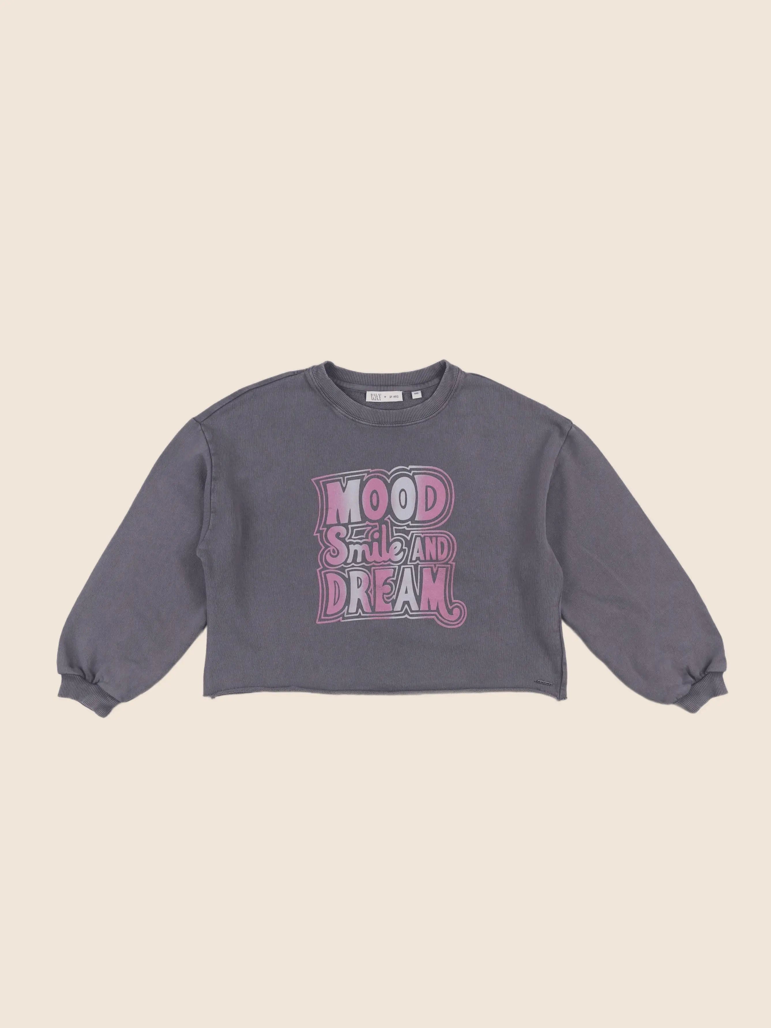 IKKS - sweat gris - 10 ans