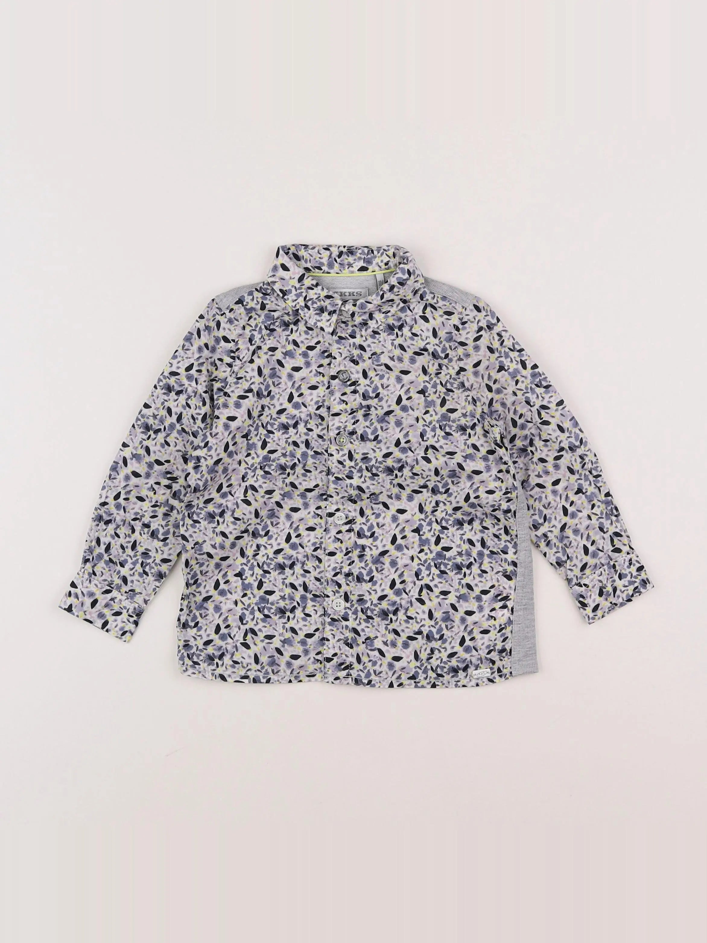 IKKS - chemise bleu - 2 ans