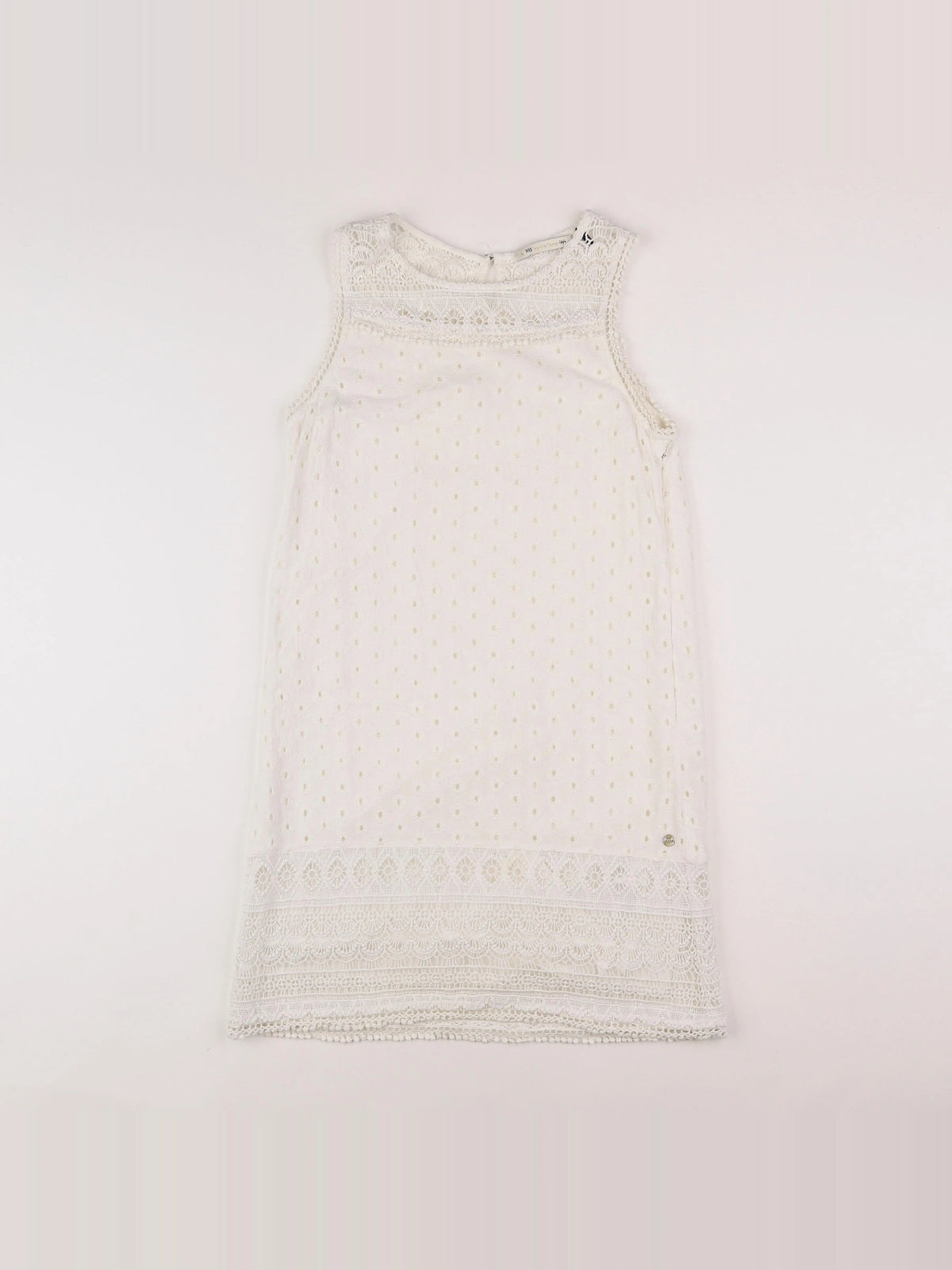IKKS - robe blanc - 14 ans