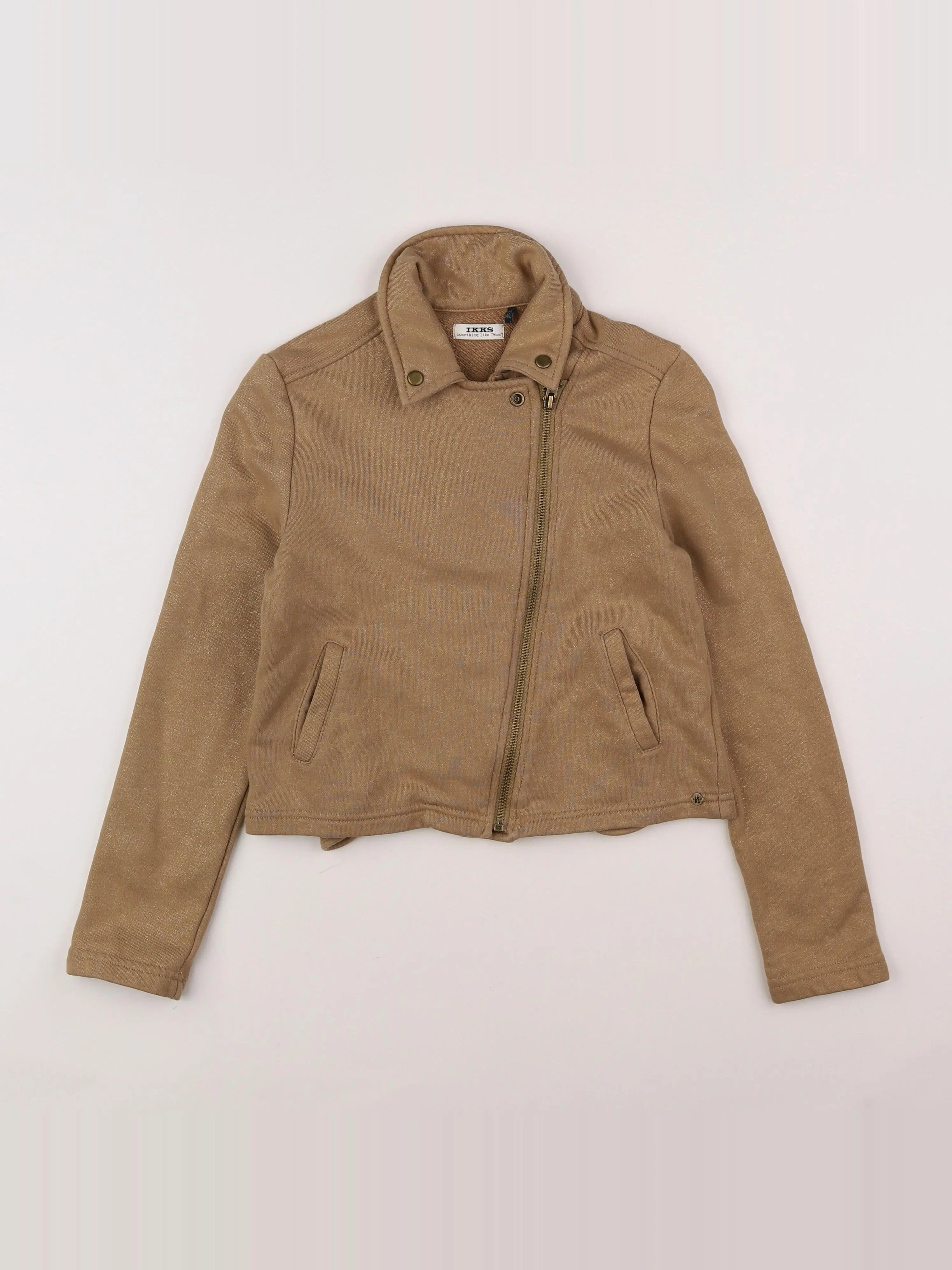 IKKS - veste marron - 10 ans