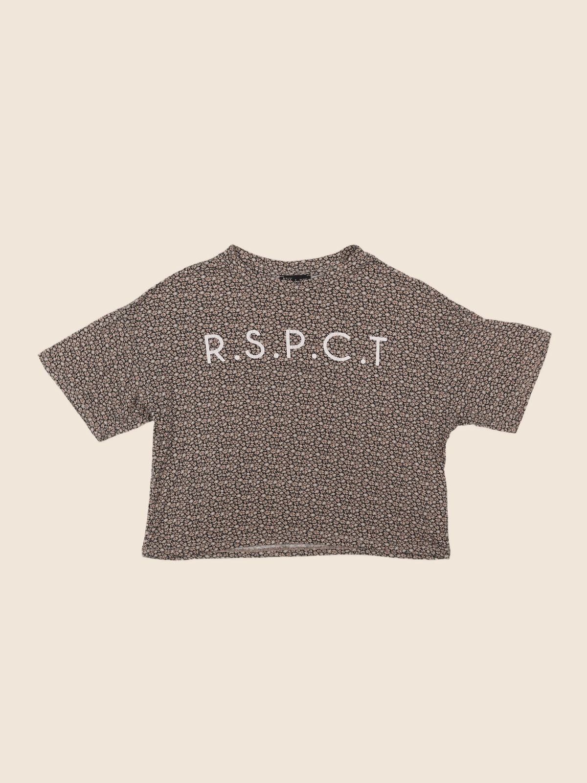 IKKS - tee-shirt beige - 10 ans