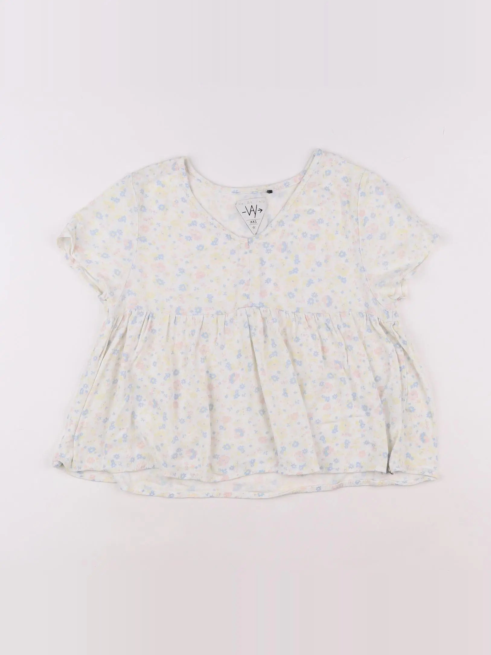 IKKS - blouse blanc - 12 ans