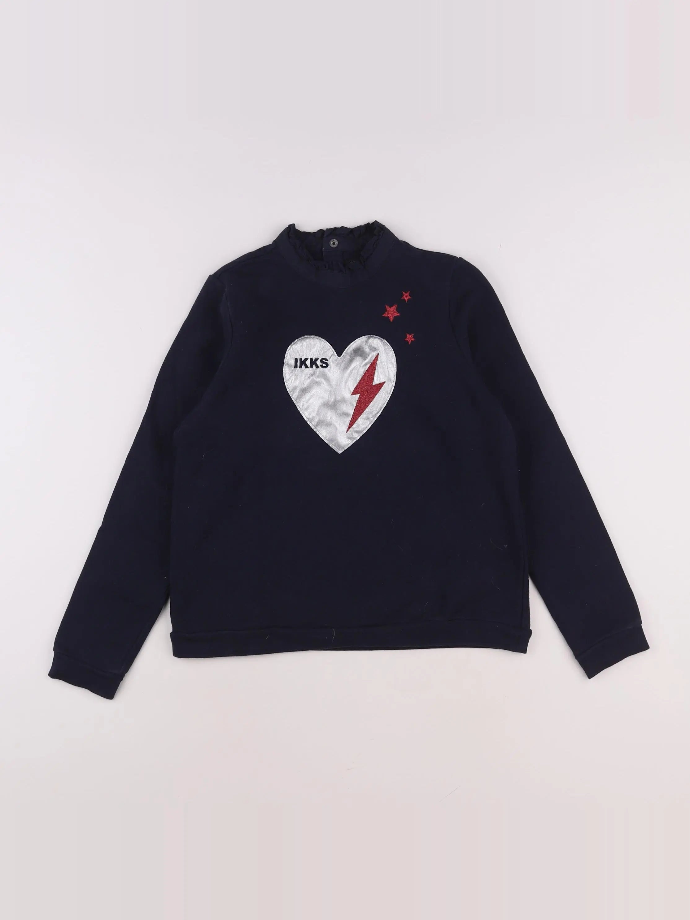 IKKS - sweat bleu - 12 ans