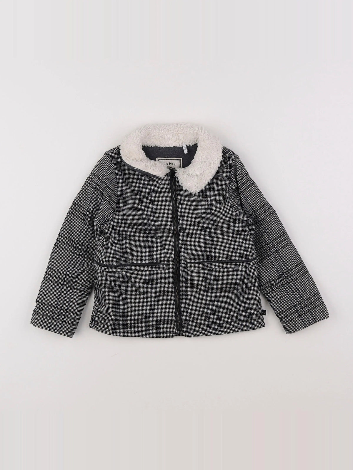 IKKS - veste imprimé au dos gris - 3 ans