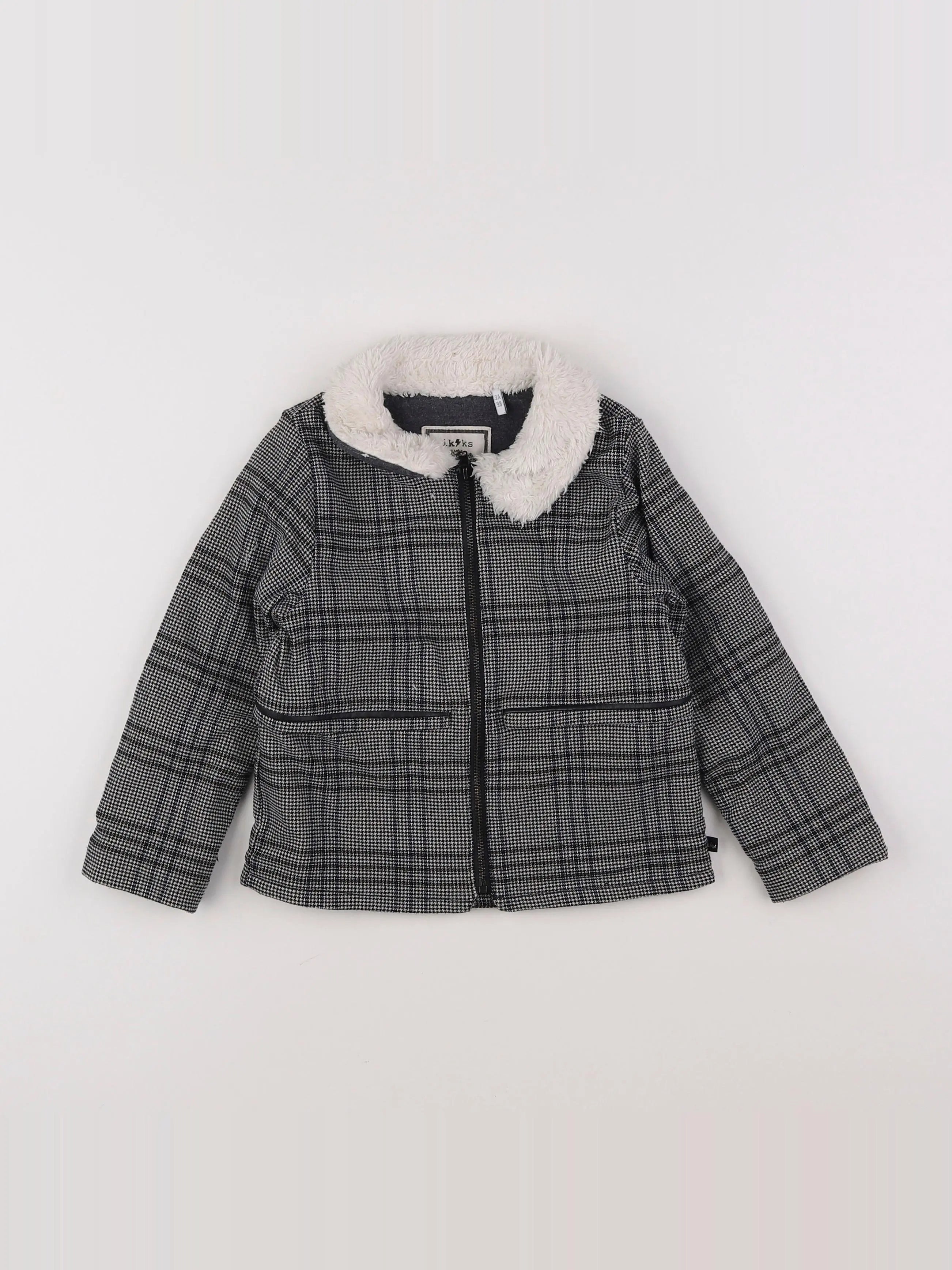 IKKS - veste imprimé au dos gris - 3 ans