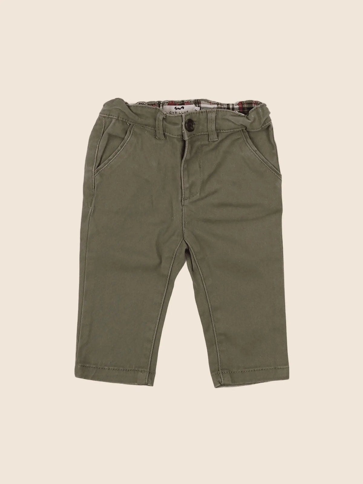 Zara - pantalon vert - 6 mois