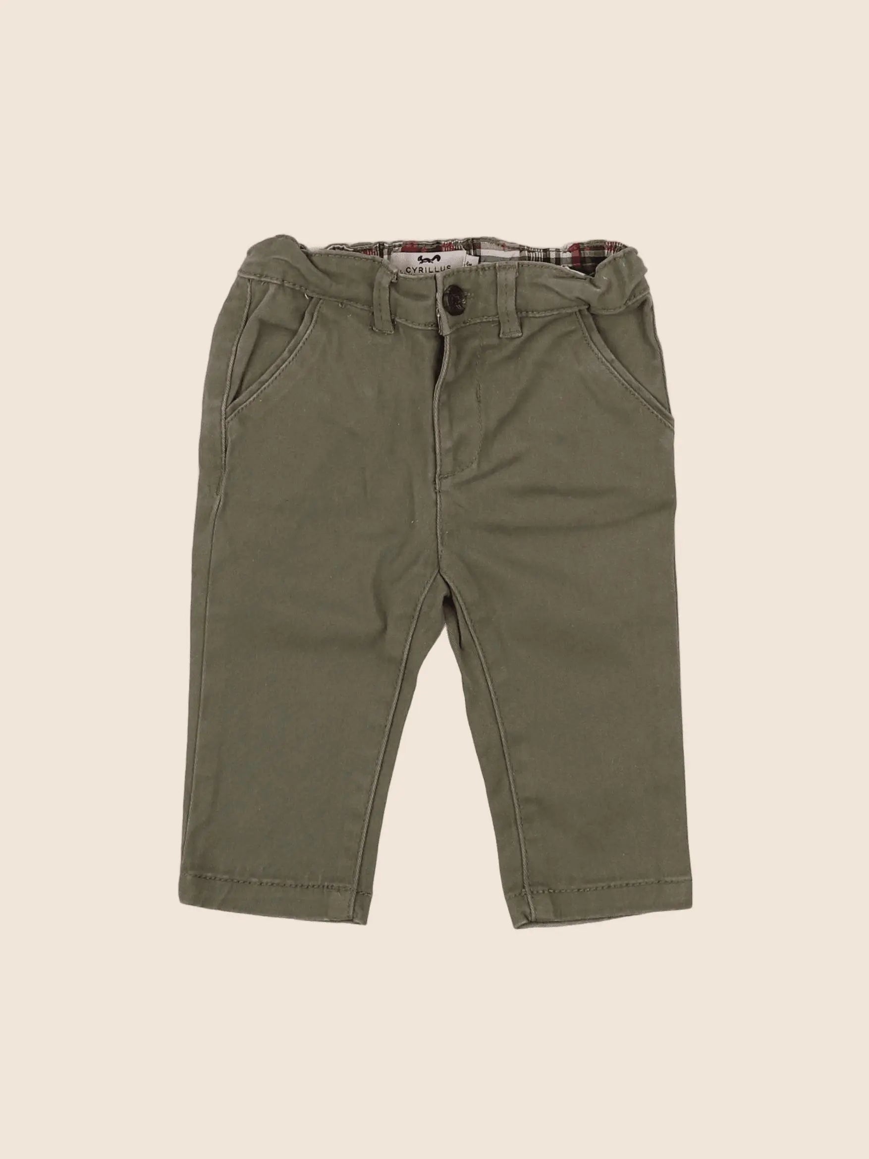 Zara - pantalon vert - 6 mois