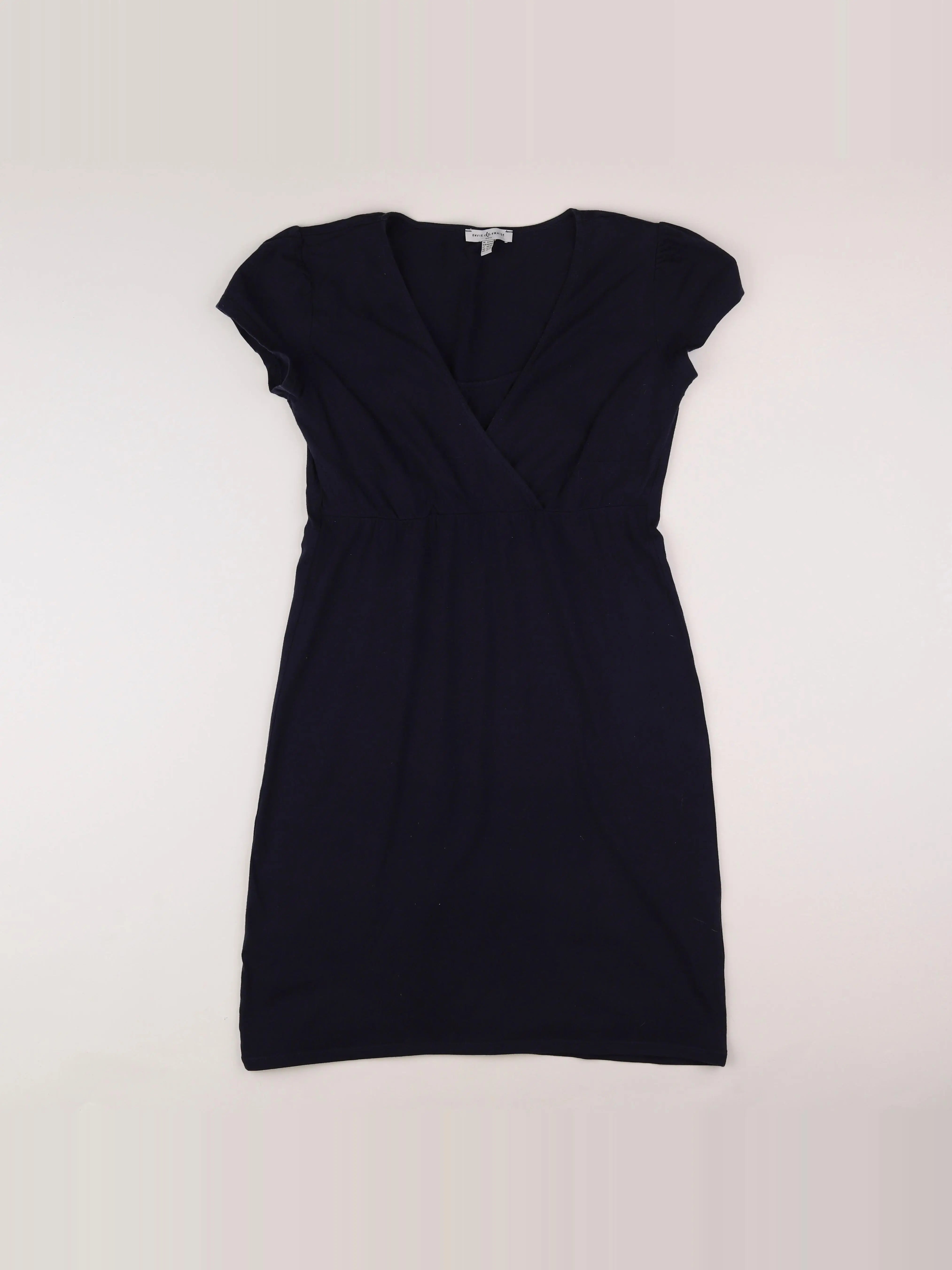 Envie de fraise - robe allaitement bleu - 40 à 42