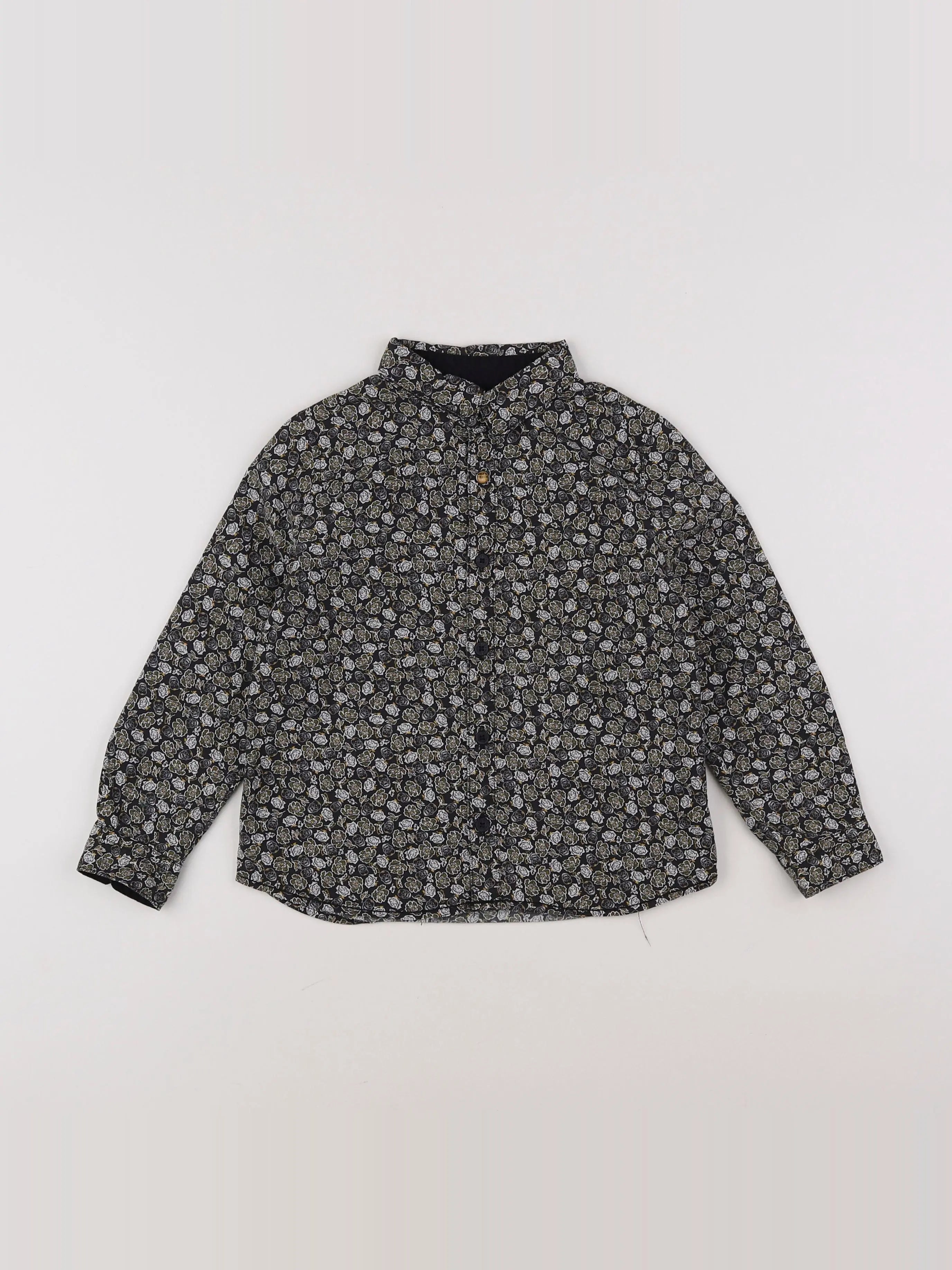 IKKS - chemise gris, jaune - 3 ans