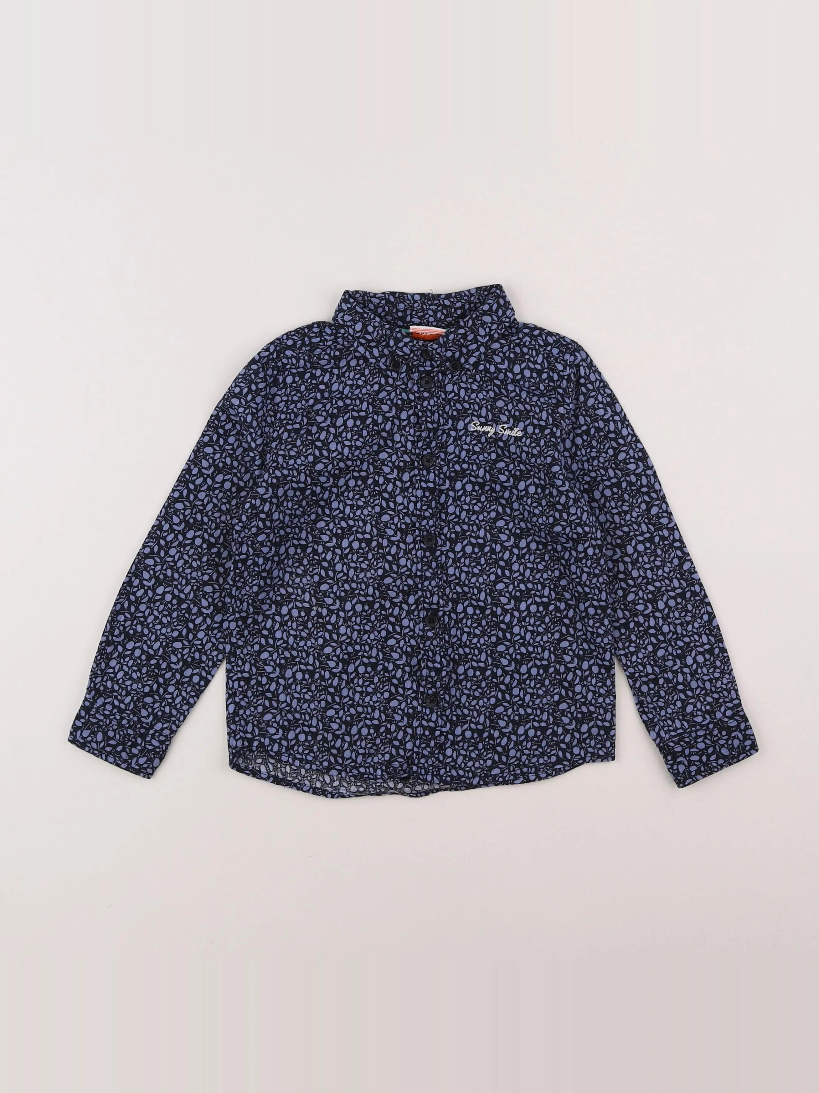 Tape à l'oeil - chemise bleu - 3 ans