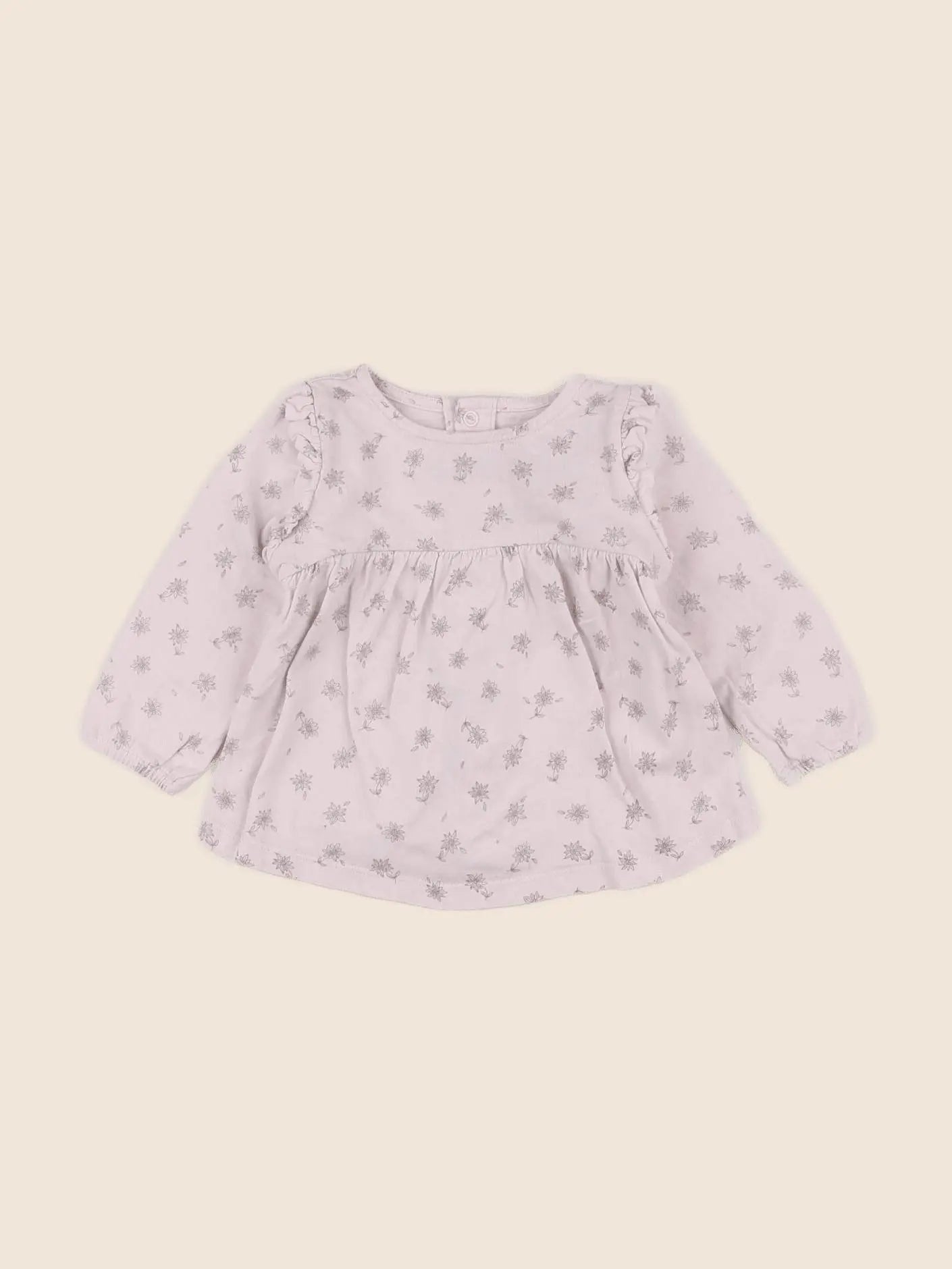 Natalys - tee-shirt rose - 6 mois