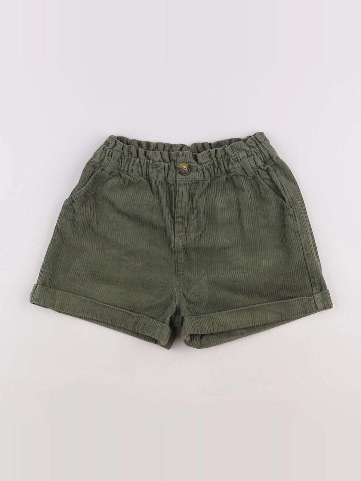Vertbaudet - short vert - 9 ans