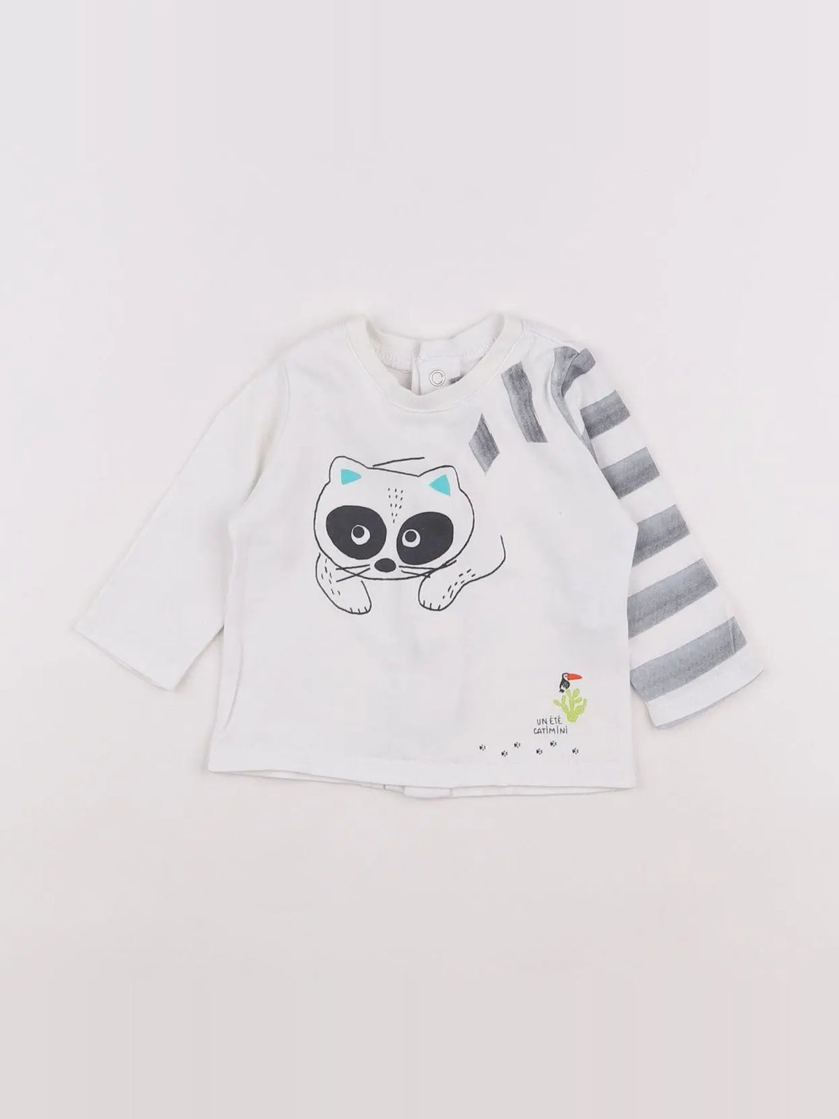 Catimini - tee-shirt blanc - 3 mois